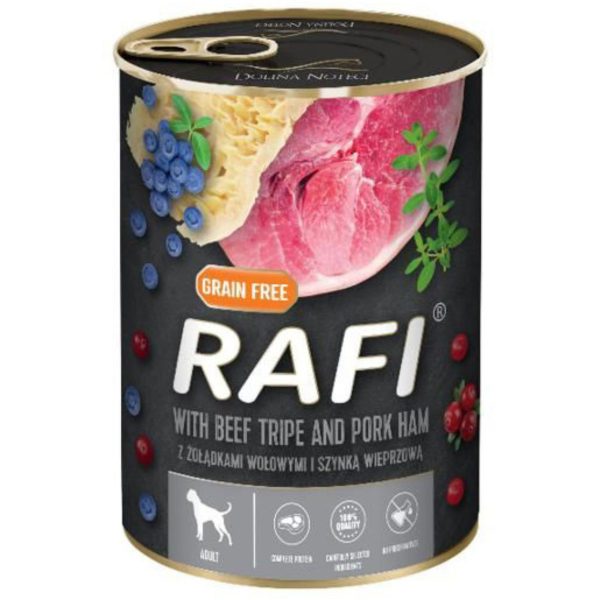 RAFI Grain Free ŻOŁĄDKI WOŁOWE 400g