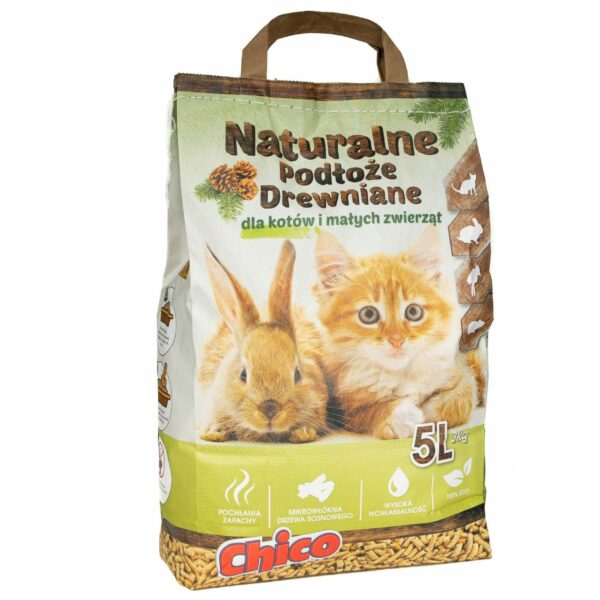 CHICO żwirek DREWNIANY dla zwierząt - obrazek 2