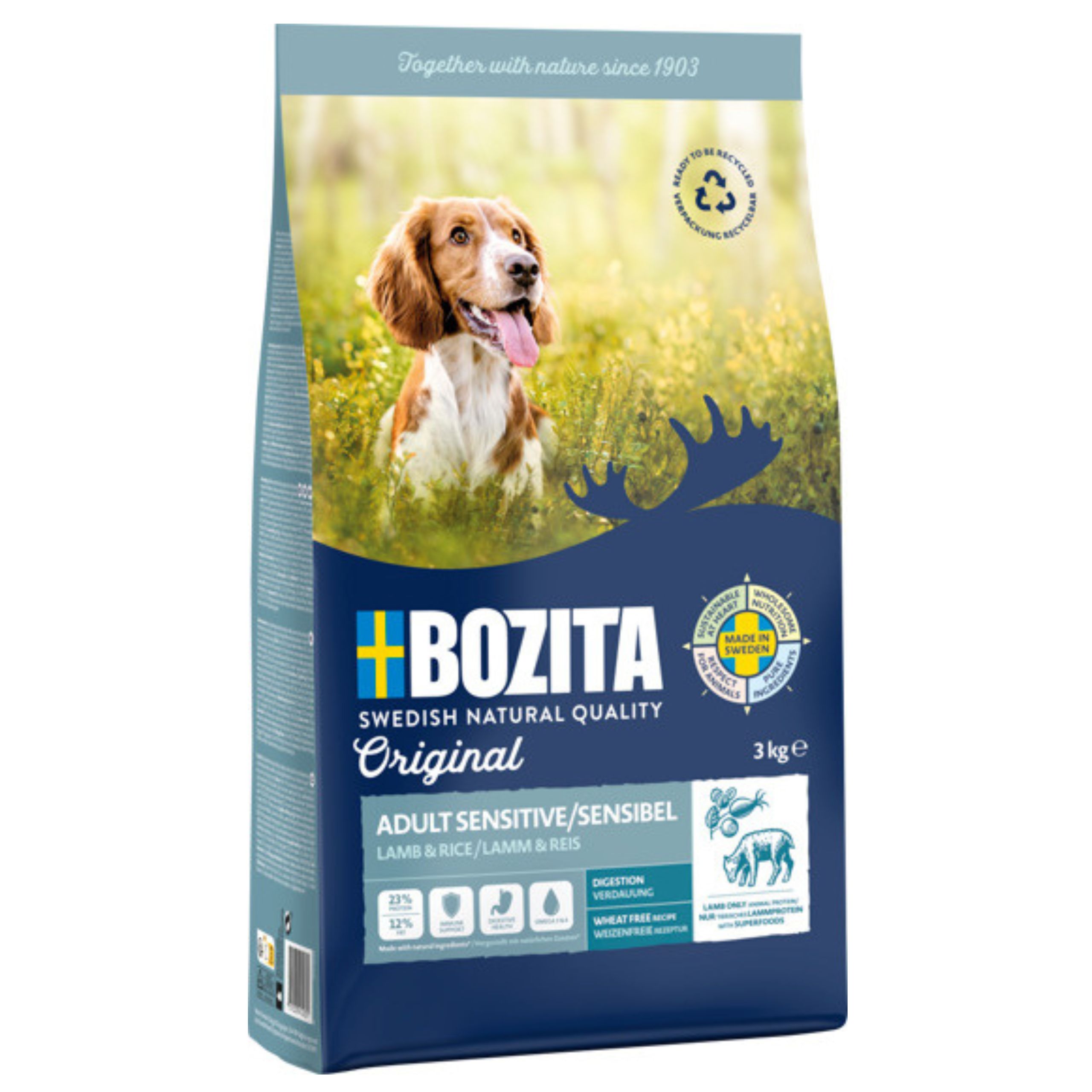 BOZITA Original ADULT SENSITIVE LAMB