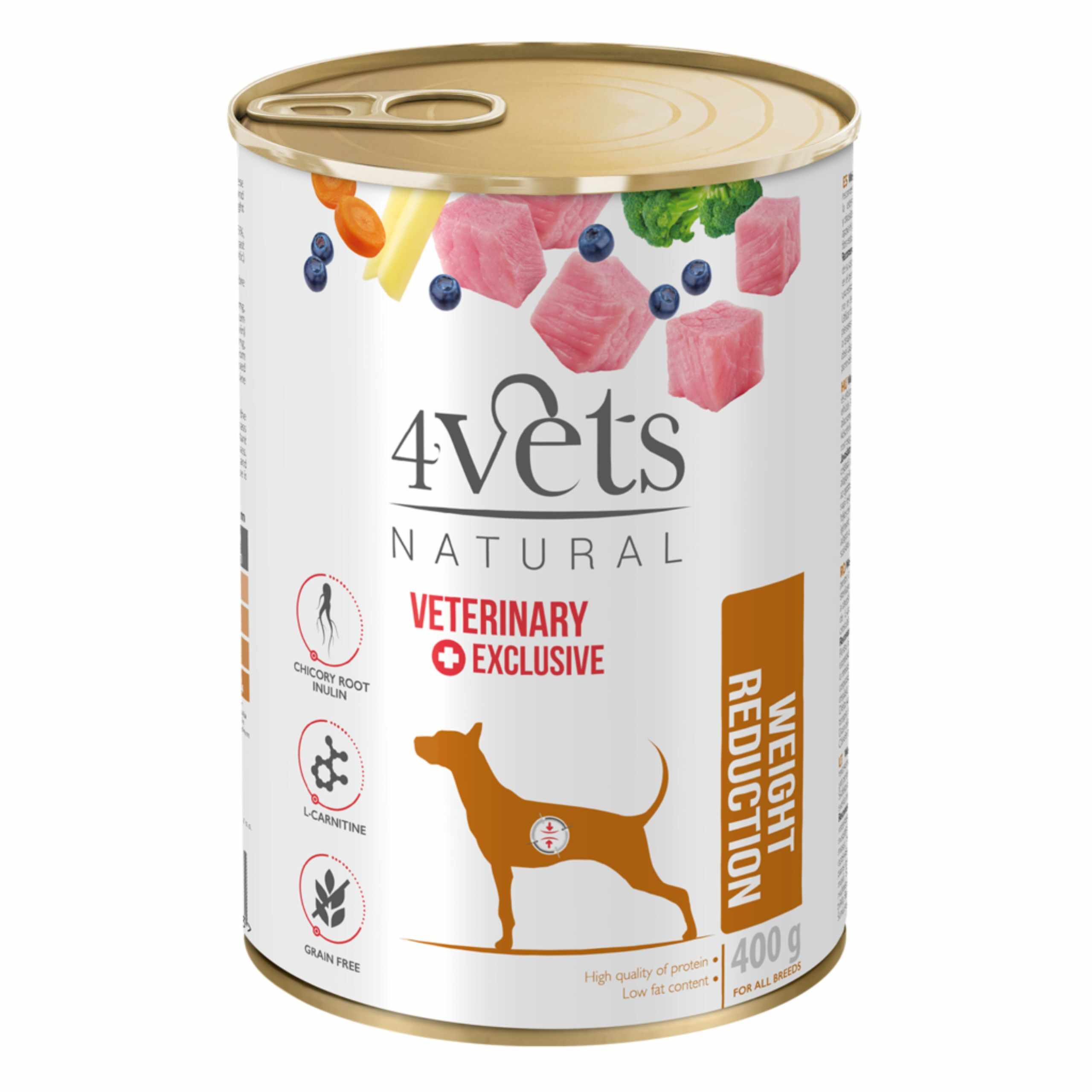 4VETS NATURAL Weight Reduction 400g