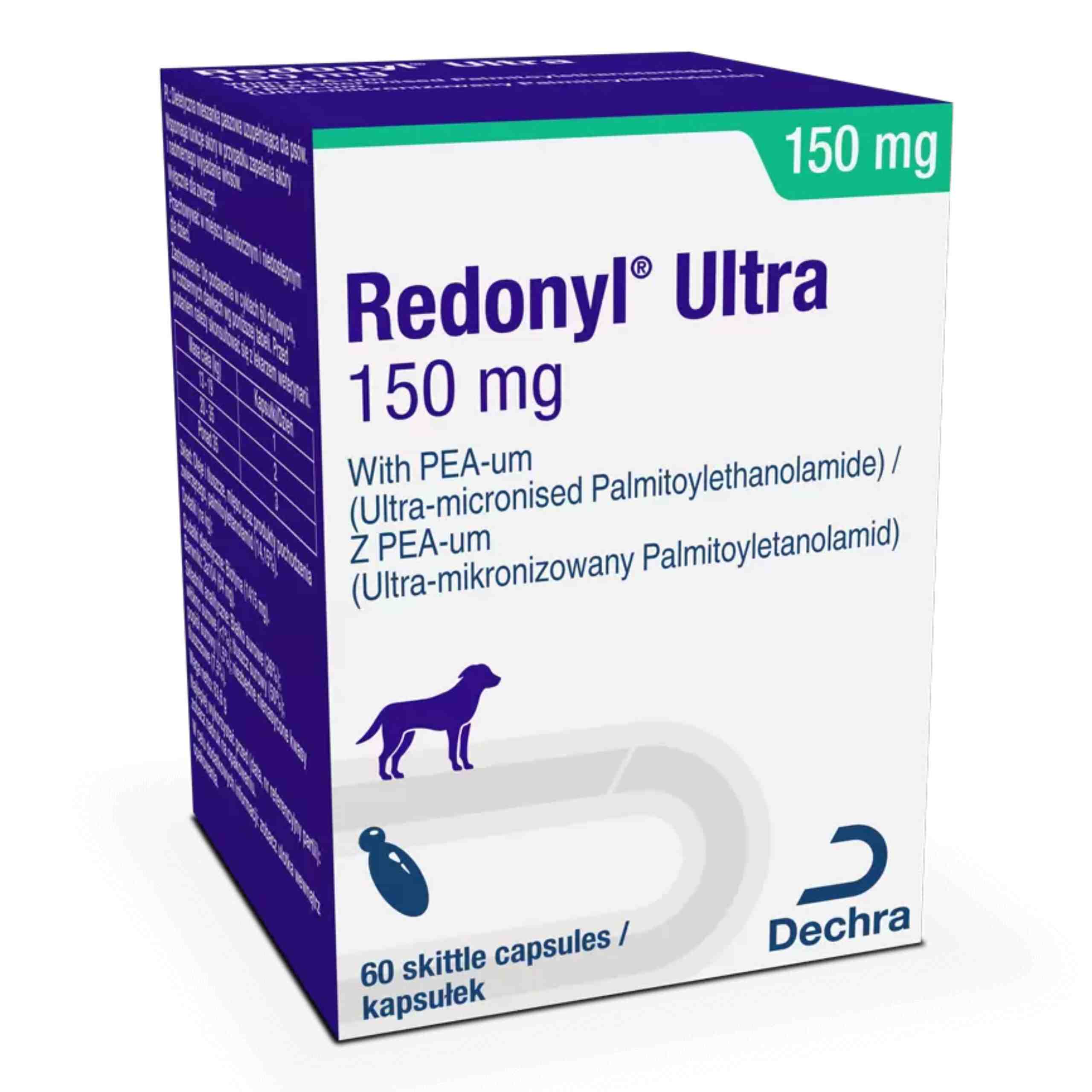 DECHRA Redonyl Ultra 150mg 60 kapsułek