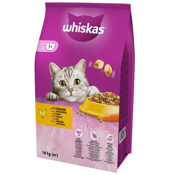 WHISKAS sucha karma z Kurczakiem - obrazek 2
