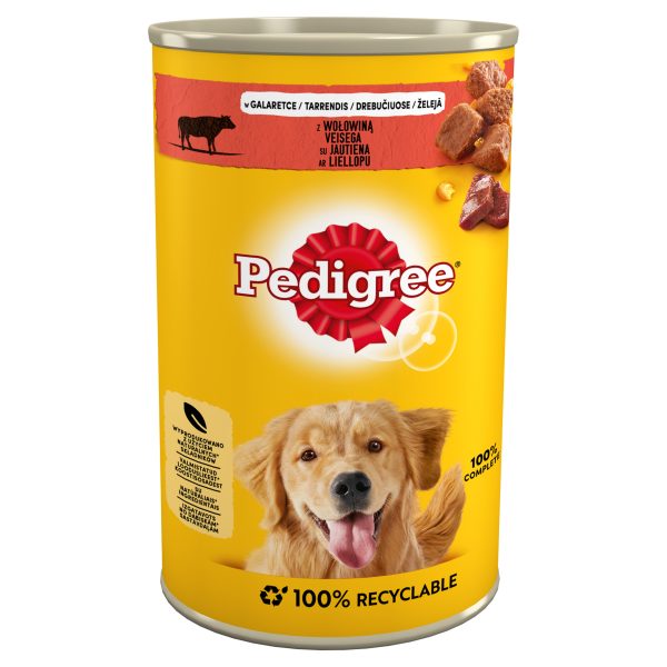 PEDIGREE puszka ADULT z wołowiną w galaretce - obrazek 2
