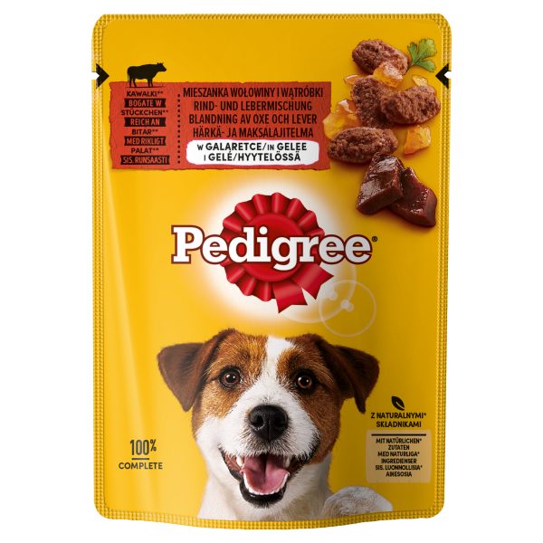 PEDIGREE saszetka ADULT z wołowiną w galaretce 100g