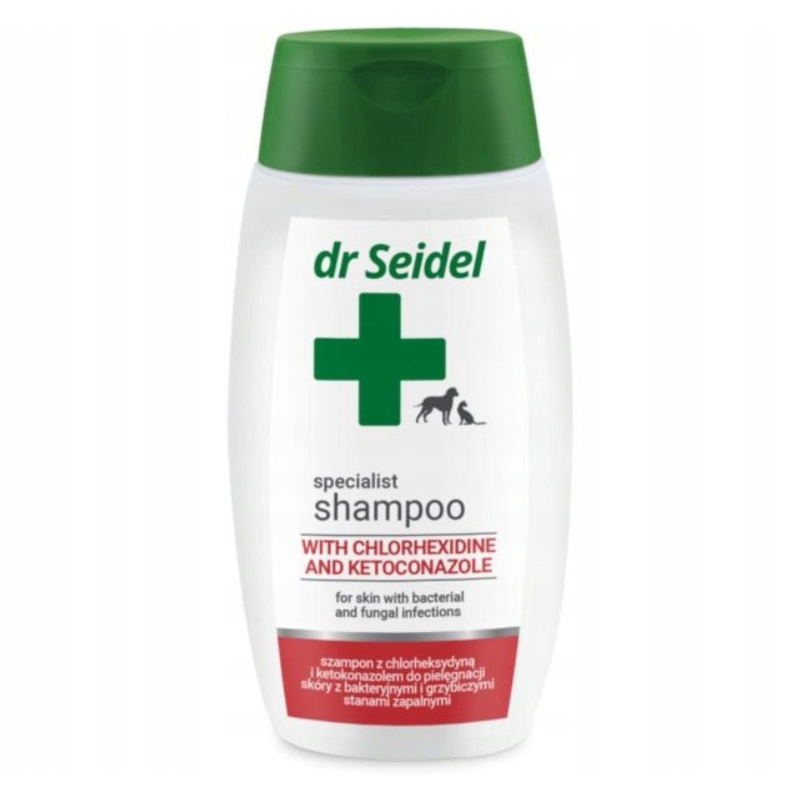 Dr Seidel Szampon Z CHLORHEKSYDYNĄ I KETOKONAZOLEM 220ml