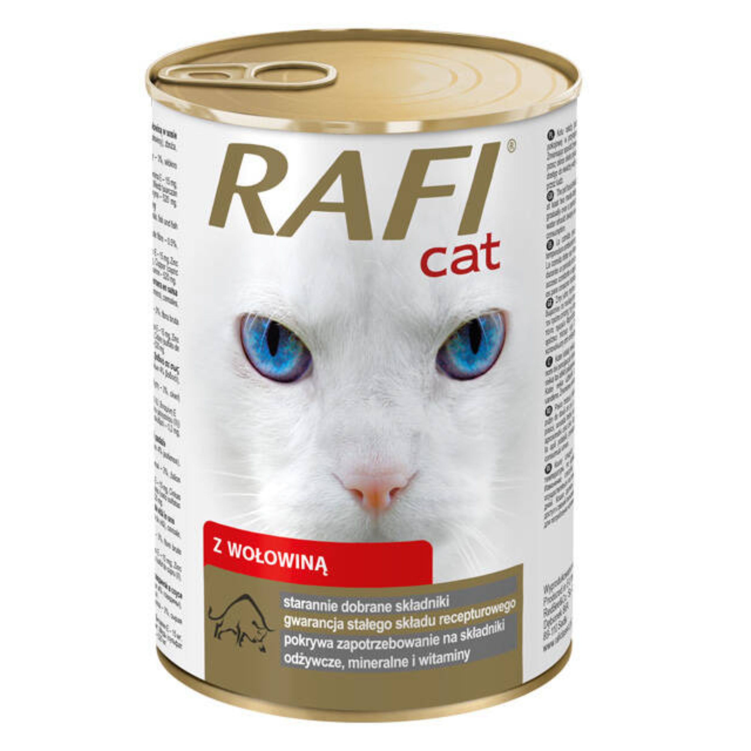 RAFI Cat z Wołowiną 415g
