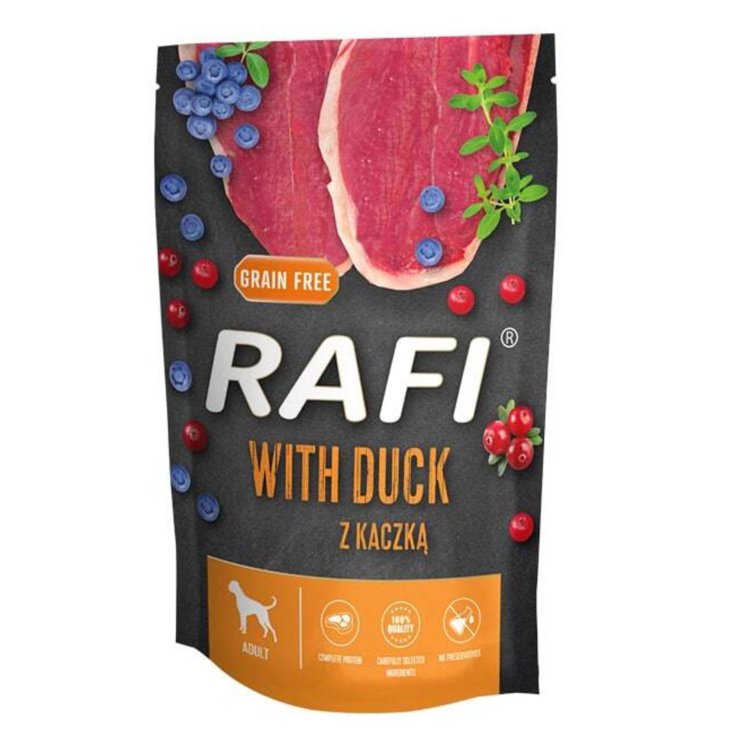 RAFI Grain Free saszetka KACZKA 300g