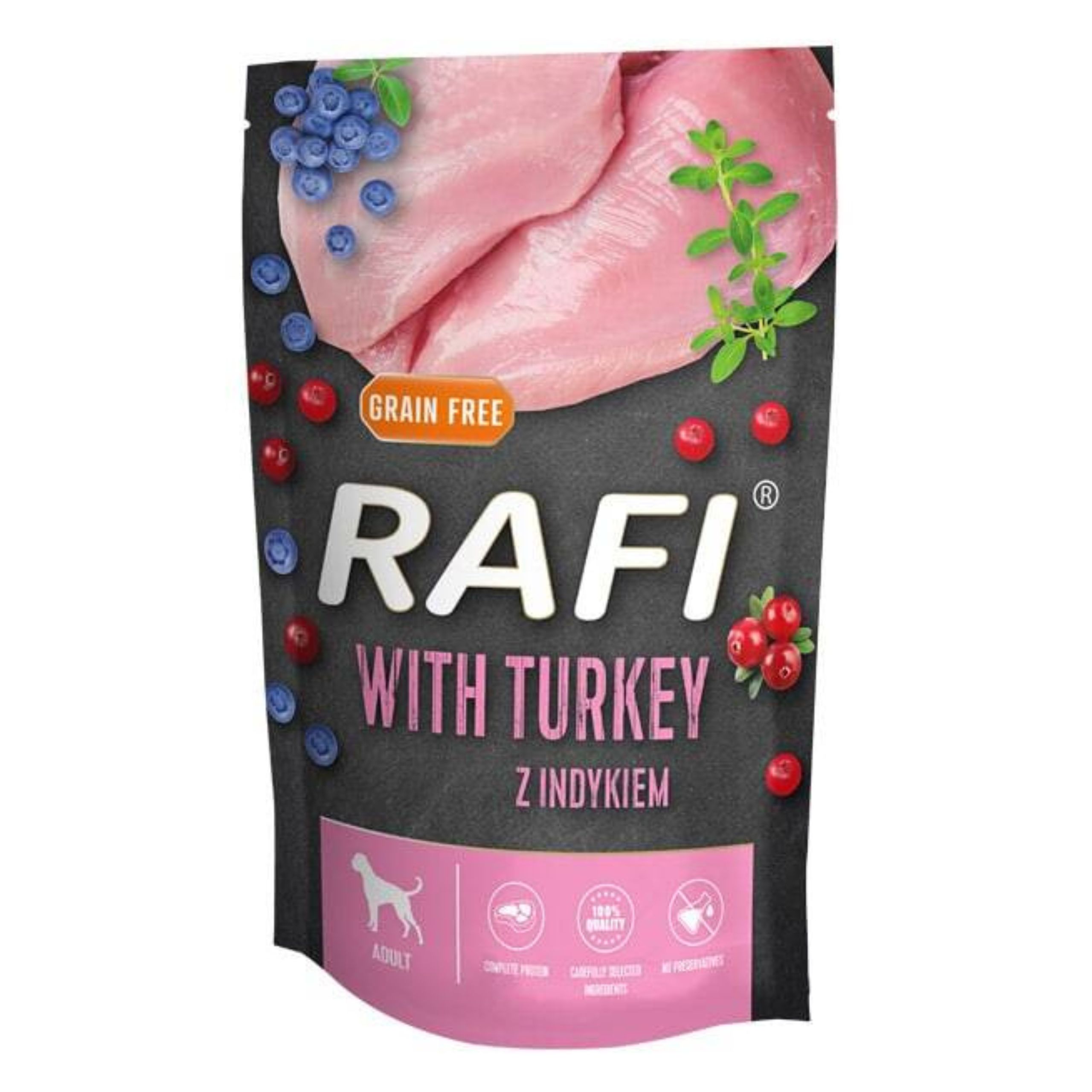 RAFI Grain Free saszetka INDYK 500g
