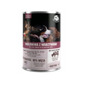 PET REPUBLIC Wołowina z warzywami w sosie 1250g