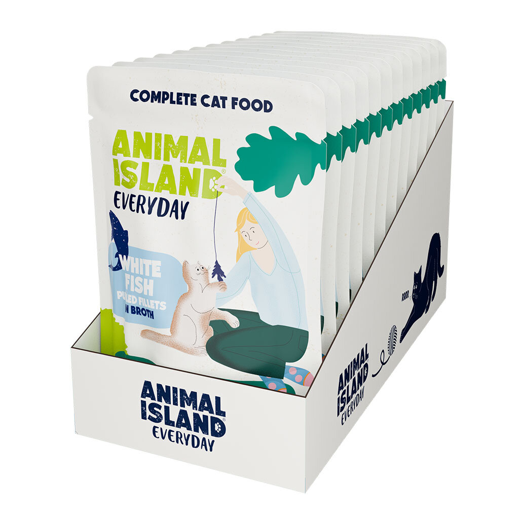 ANIMAL ISLAND Everyday Ryba filet w rosole 12x85g