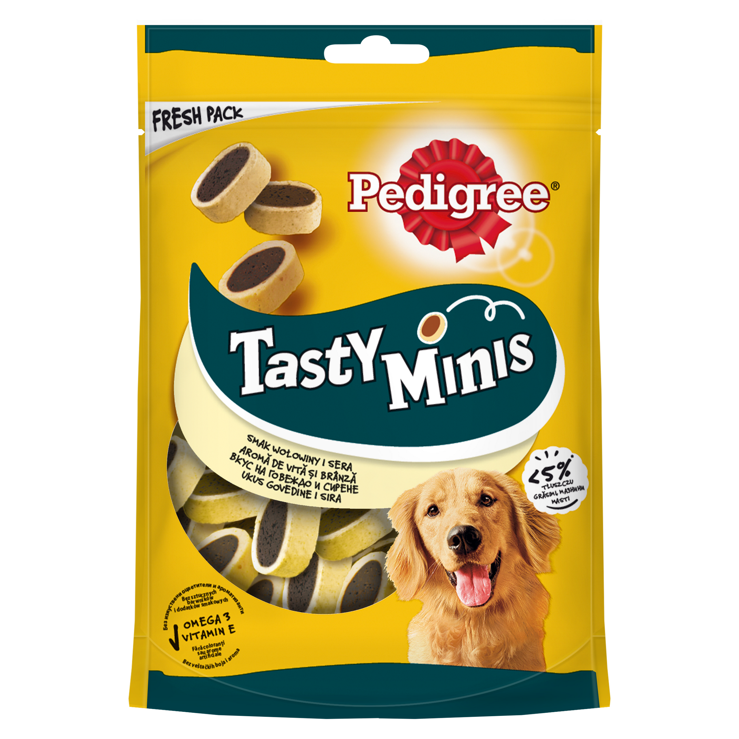 PEDIGREE przysmak Tasty MINIS 140g