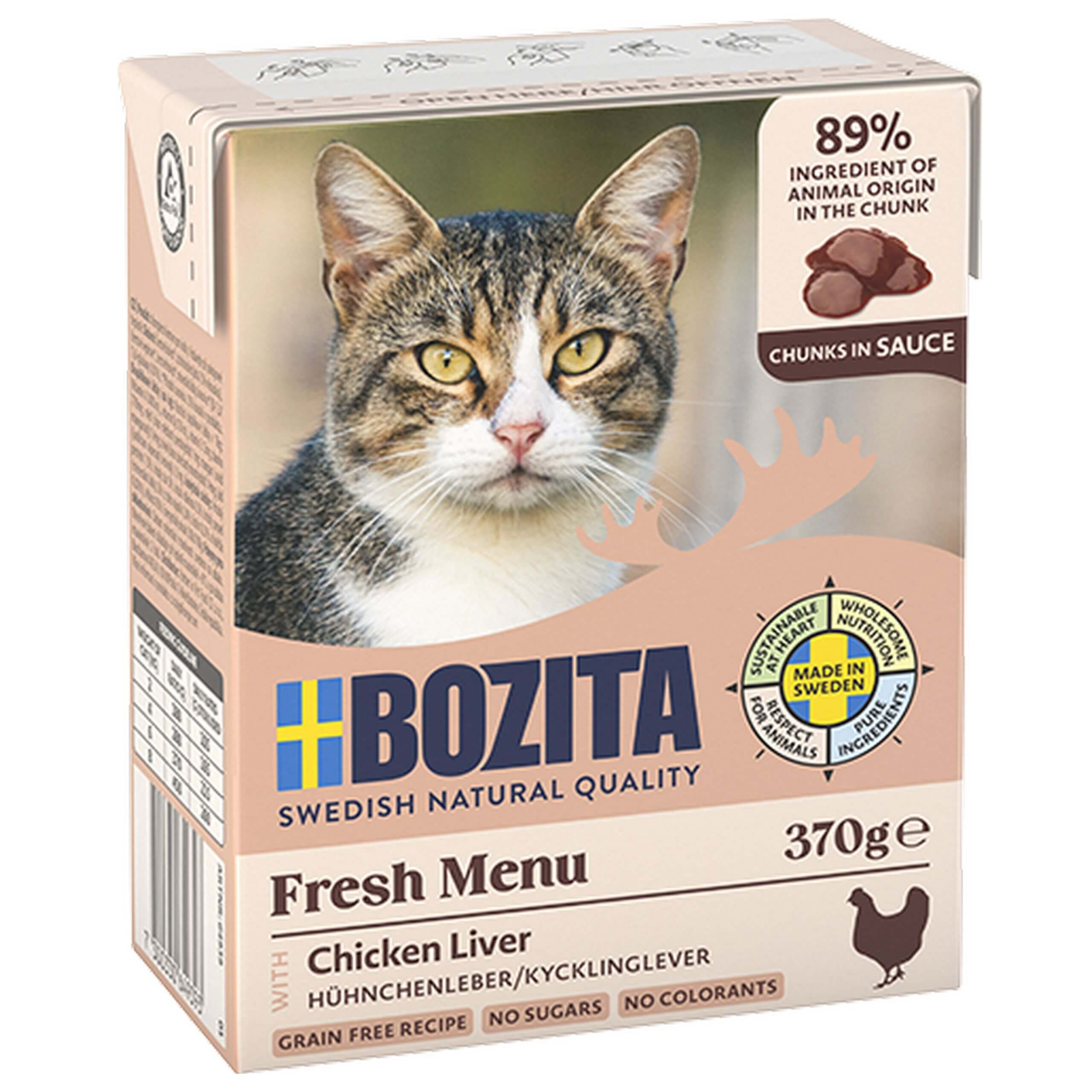 Bozita Wątróbka z Kurczakiem w sosie 370g