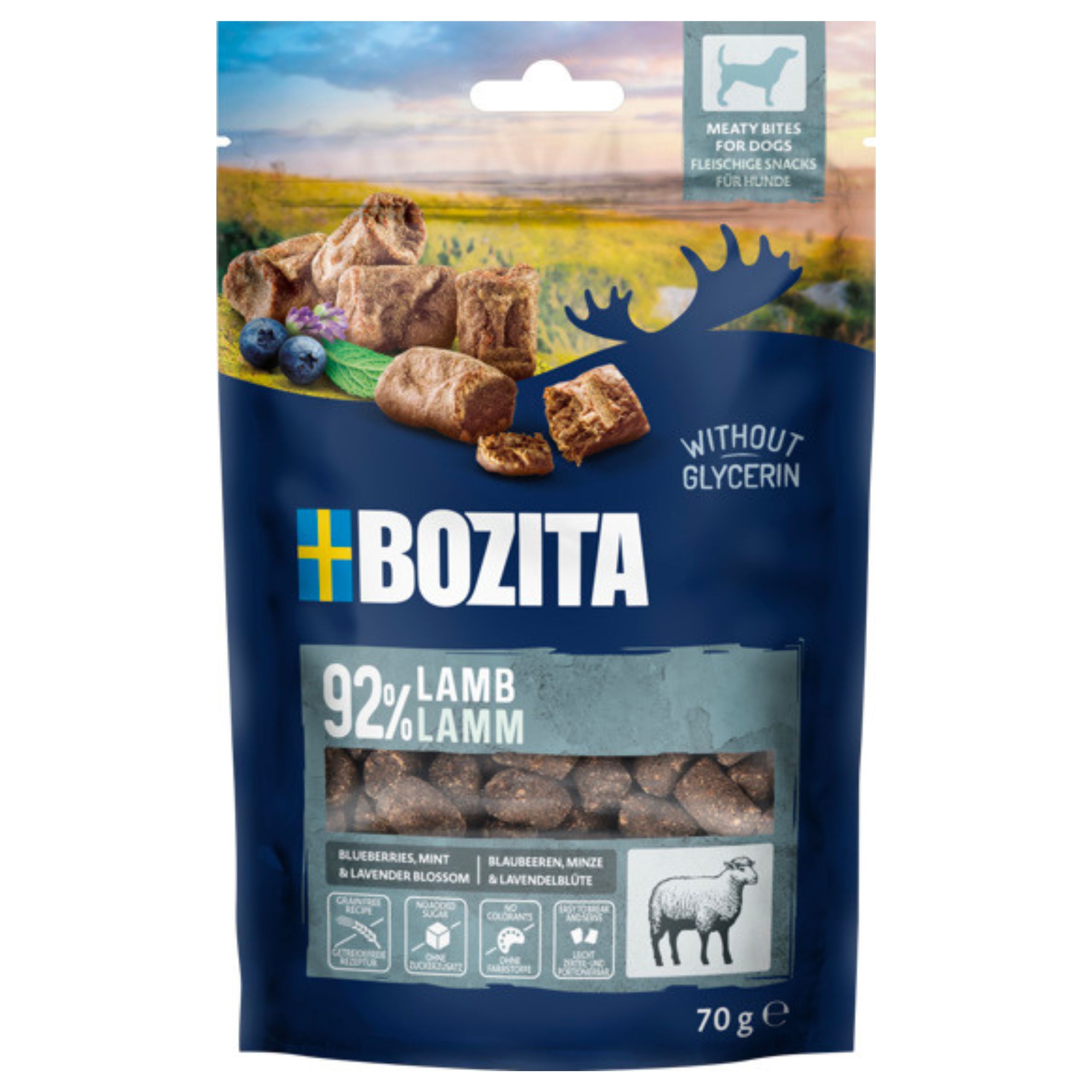 BOZITA Mięsne przysmaki Jagnięcina 70g