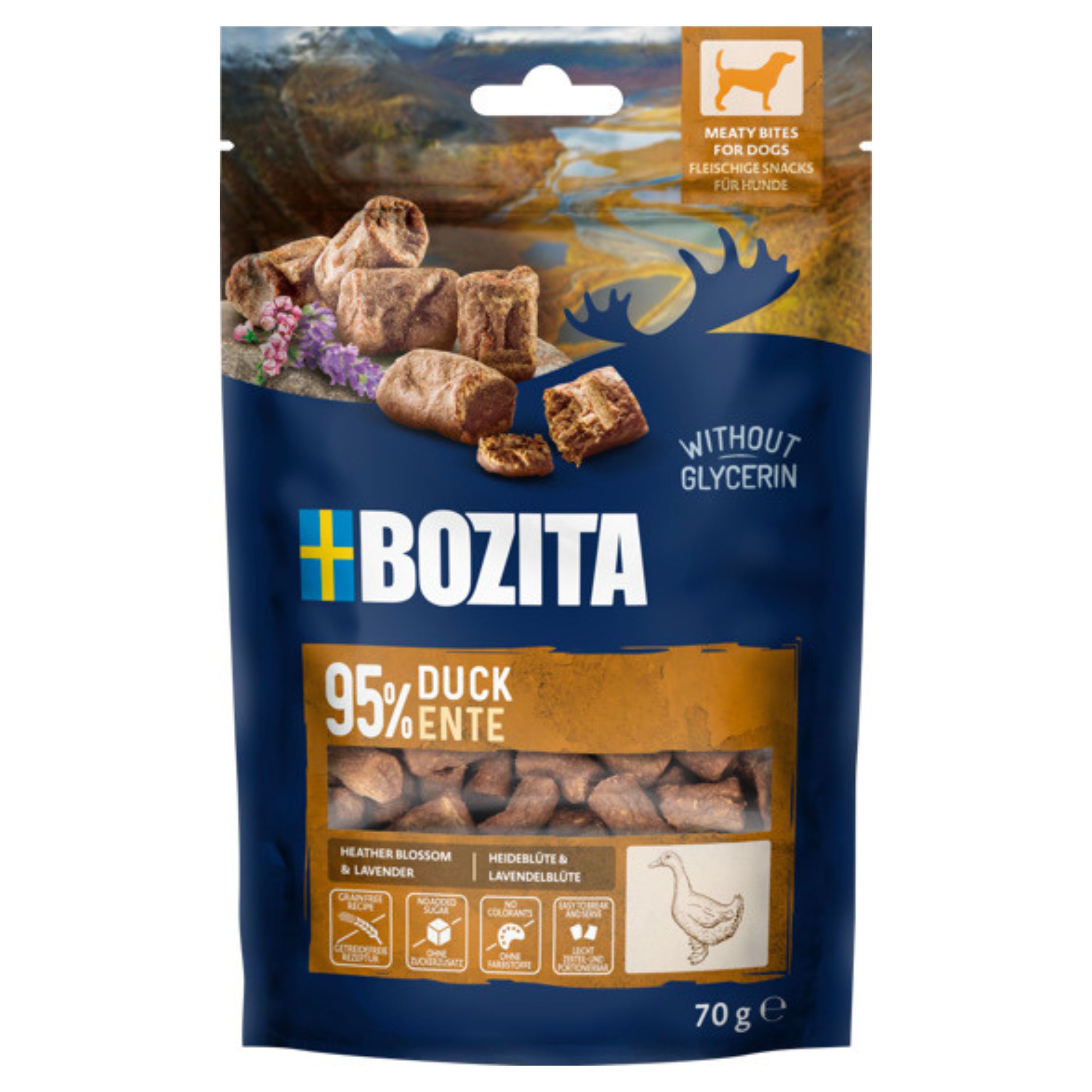 BOZITA Mięsne przysmaki Kaczka 70g