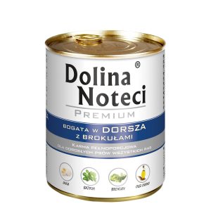 Dolina Noteci Premium ADULT z DORSZEM I BROKUŁAMI - 800g