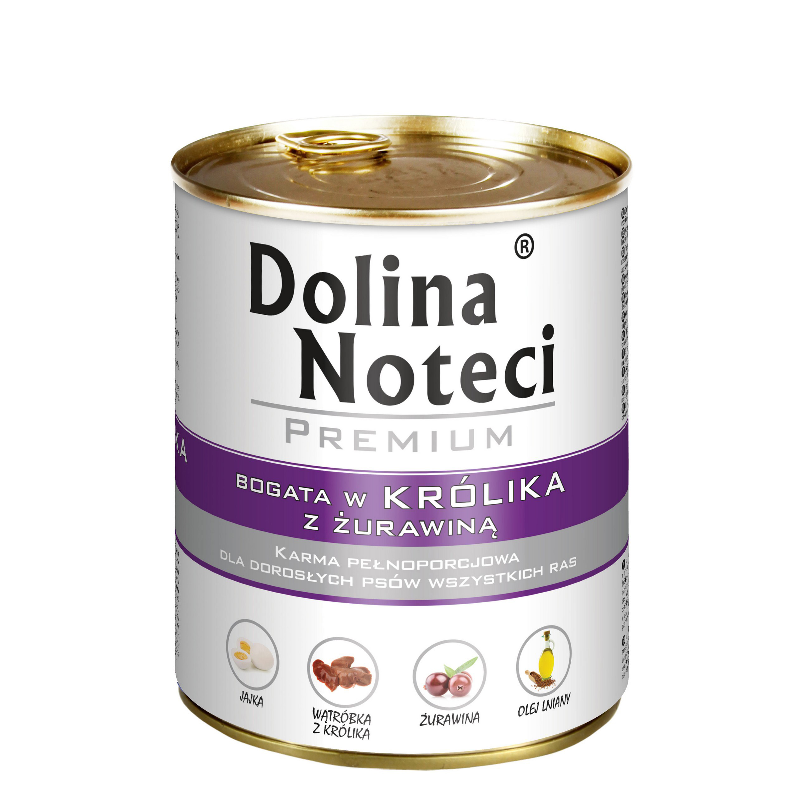 Dolina Noteci Premium ADULT z KRÓLIKIEM I ŻURAWINĄ