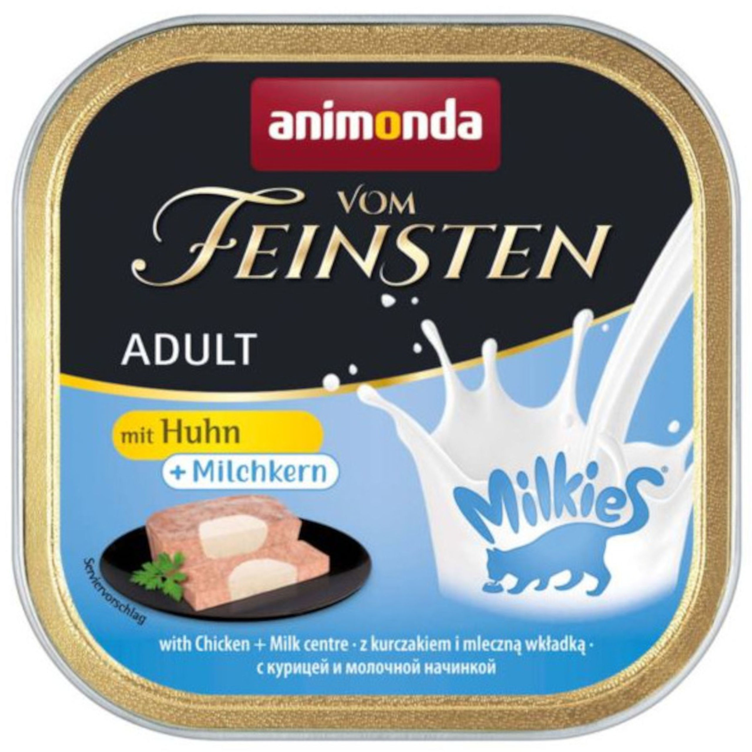 ANIMONDA vom feinsten MILKIES z kurczakiem i farszem mlecznym 100g