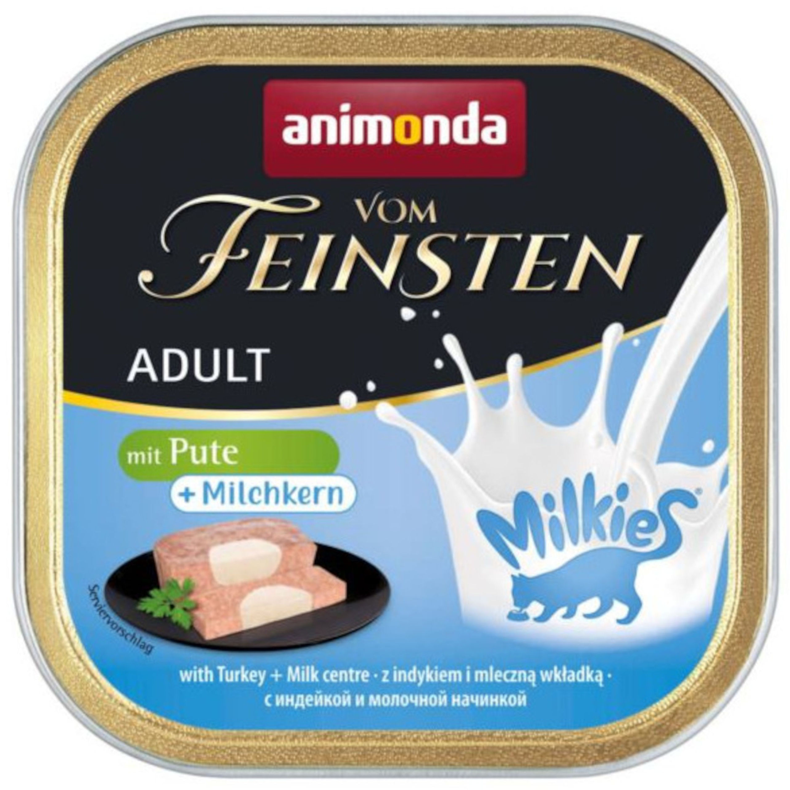 ANIMONDA vom feinsten MILKIES z indykiem i farszem mlecznym 100g