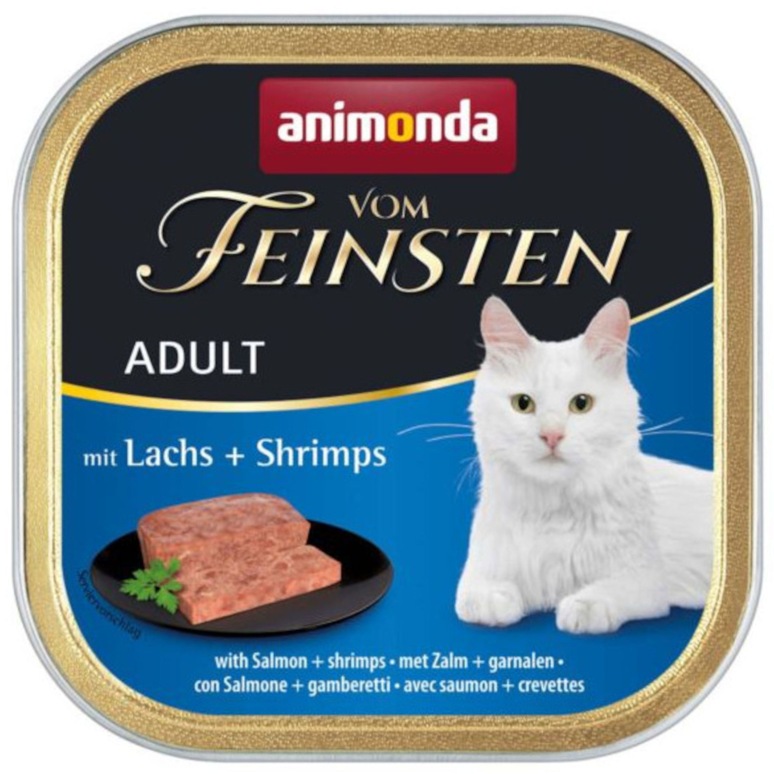 ANIMONDA vom Feinsten ADULT z łososiem i krewetkami 100g