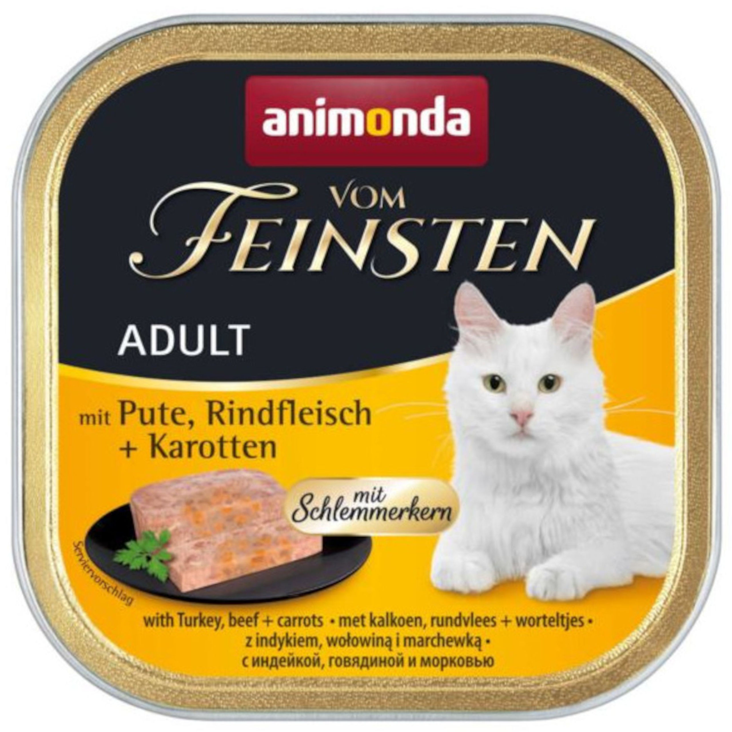 ANIMONDA vom feinsten z indykiem wołowiną i marchewką 100g