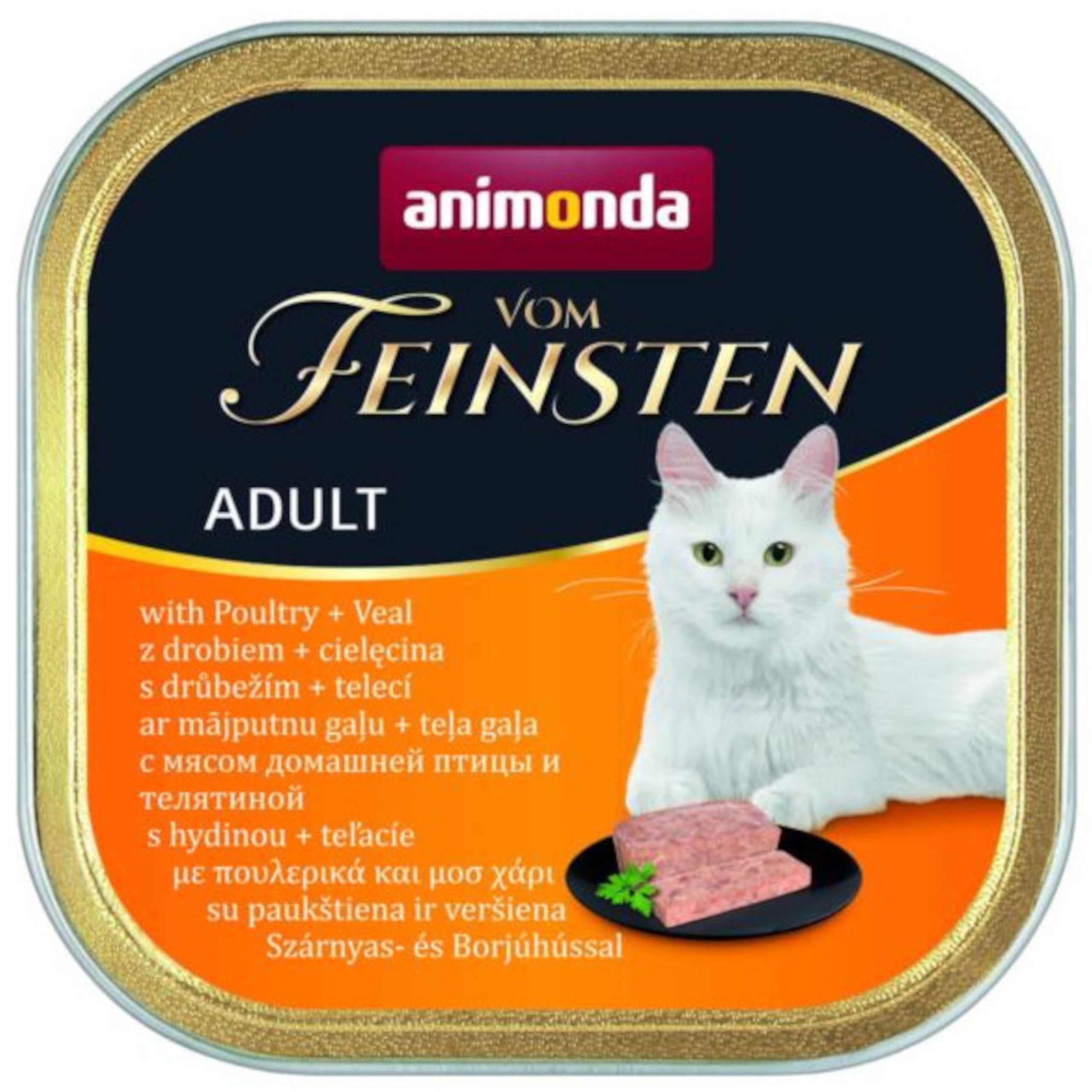 ANIMONDA vom Feinsten ADULT z drobiem i cielęciną 100g