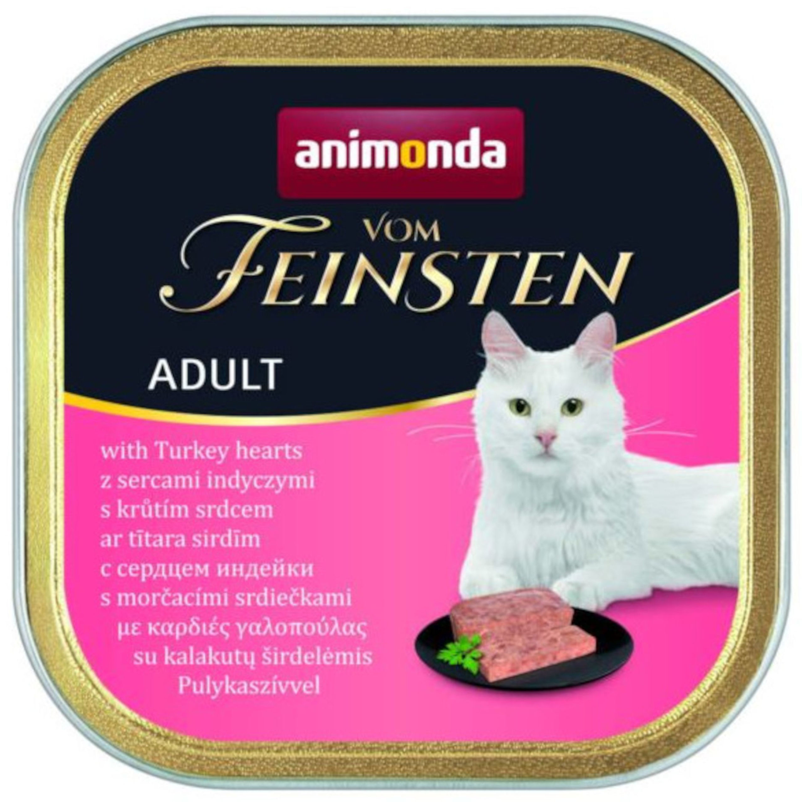 ANIMONDA vom Feinsten ADULT z sercami indyka 100g