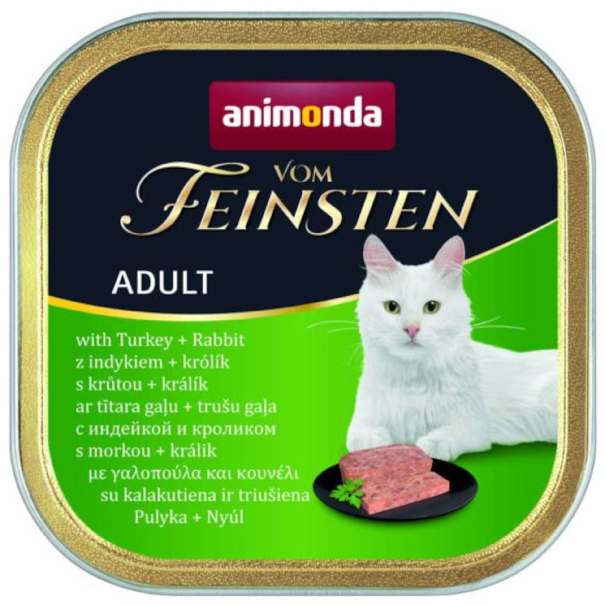 ANIMONDA vom Feinsten ADULT z indykiem i królikiem 100g
