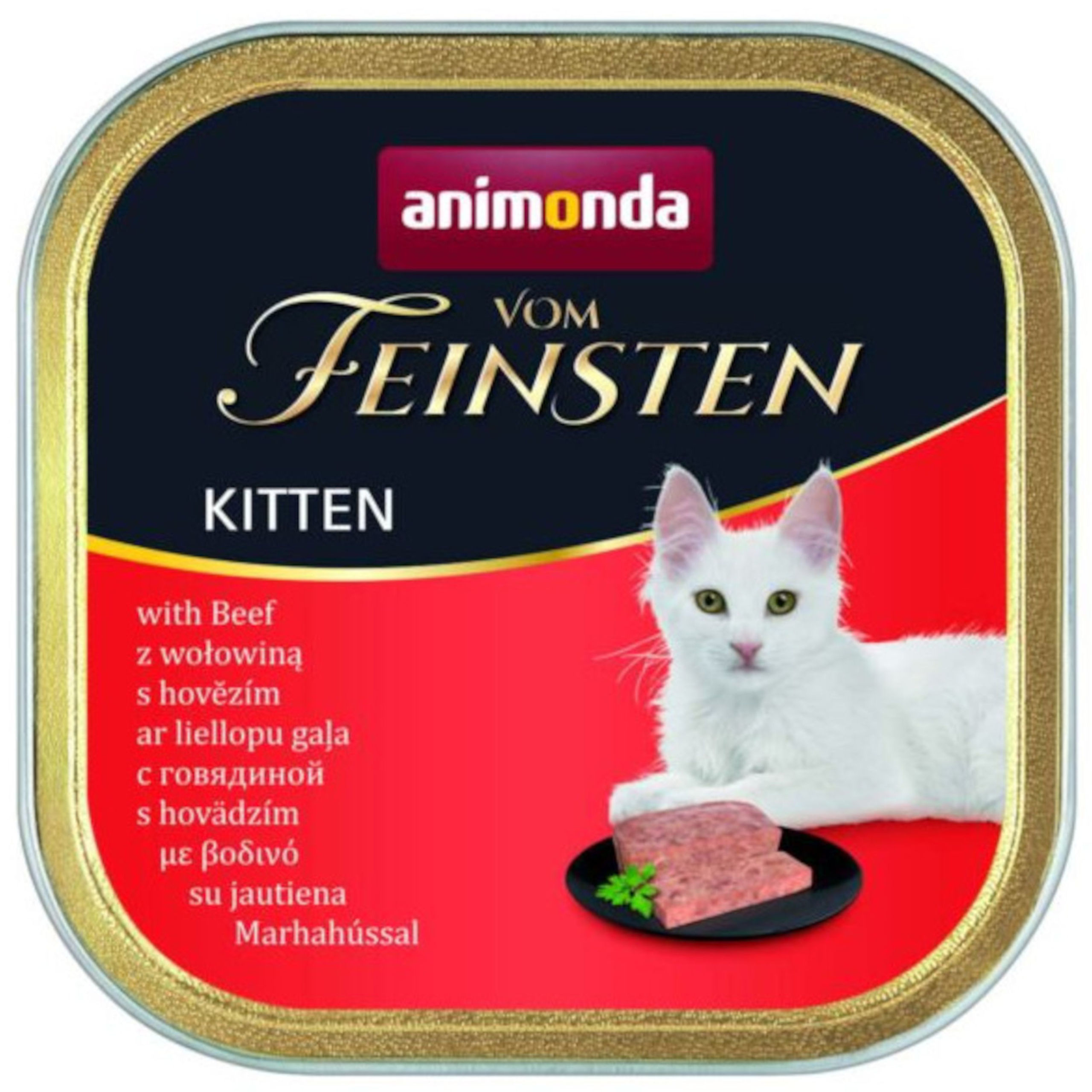 ANIMONDA vom Feinsten KITTEN z wołowiną 100g