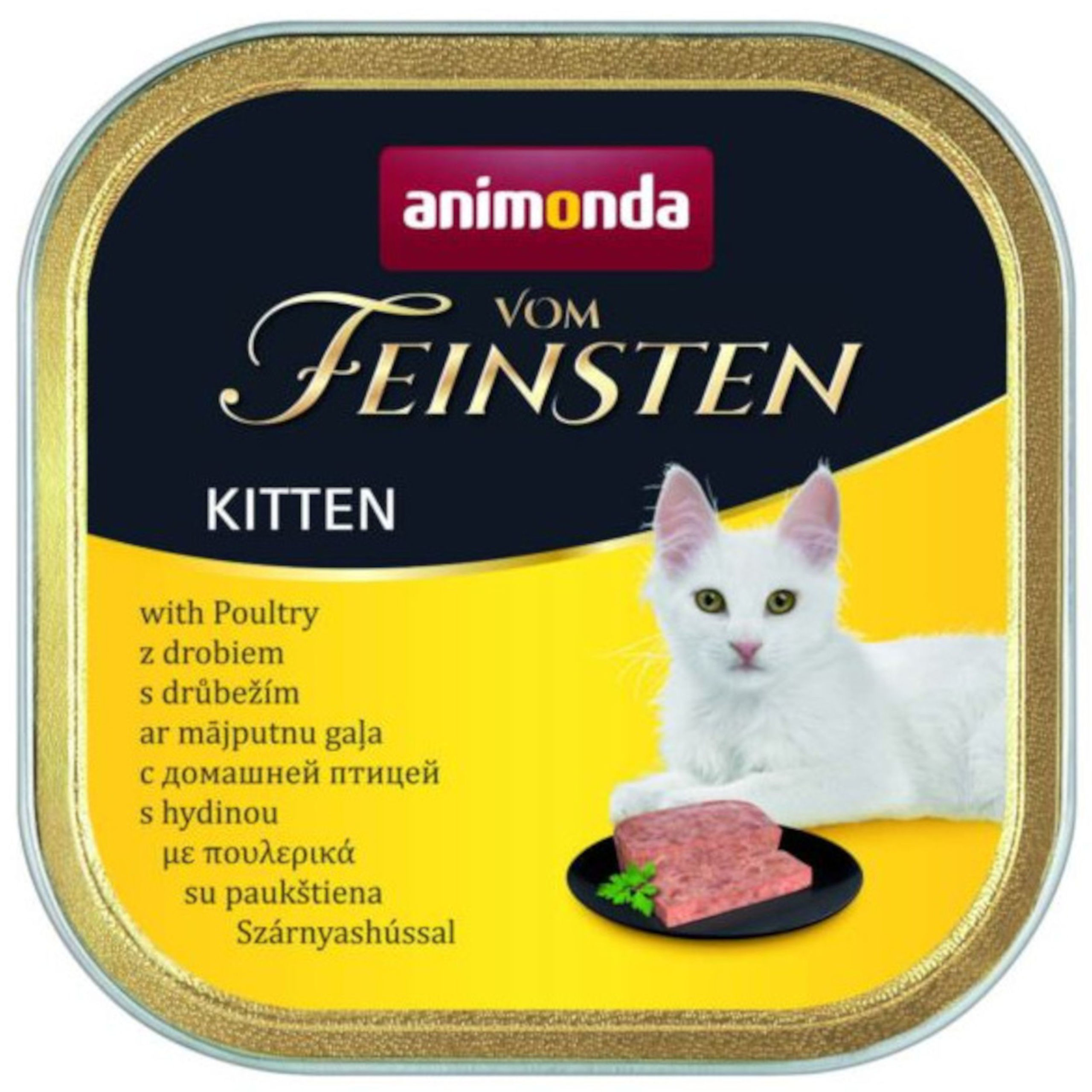 ANIMONDA vom Feinsten KITTEN z drobiem 100g