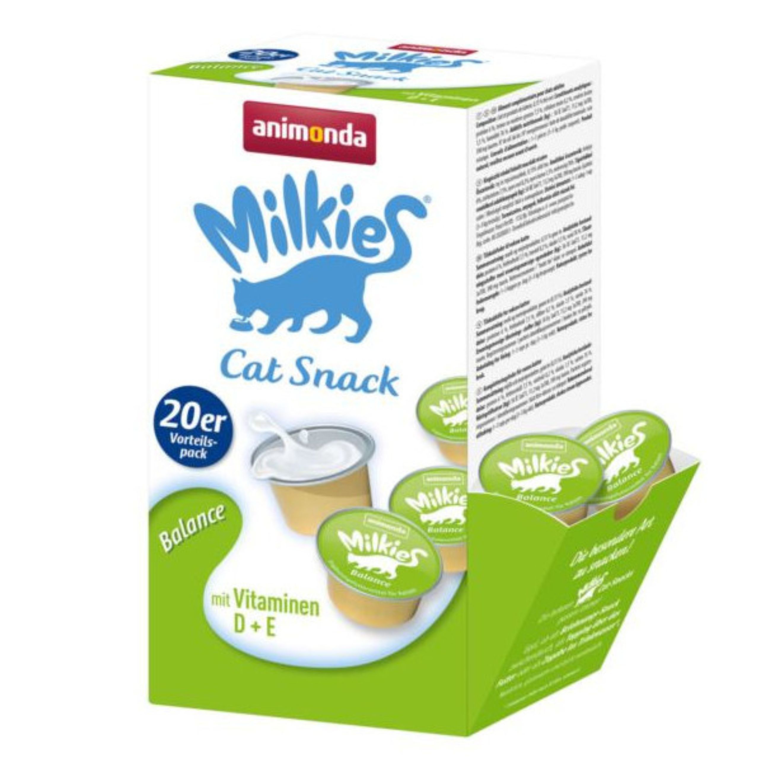 ANIMONDA Mleko MILKIES Balance 20x15g