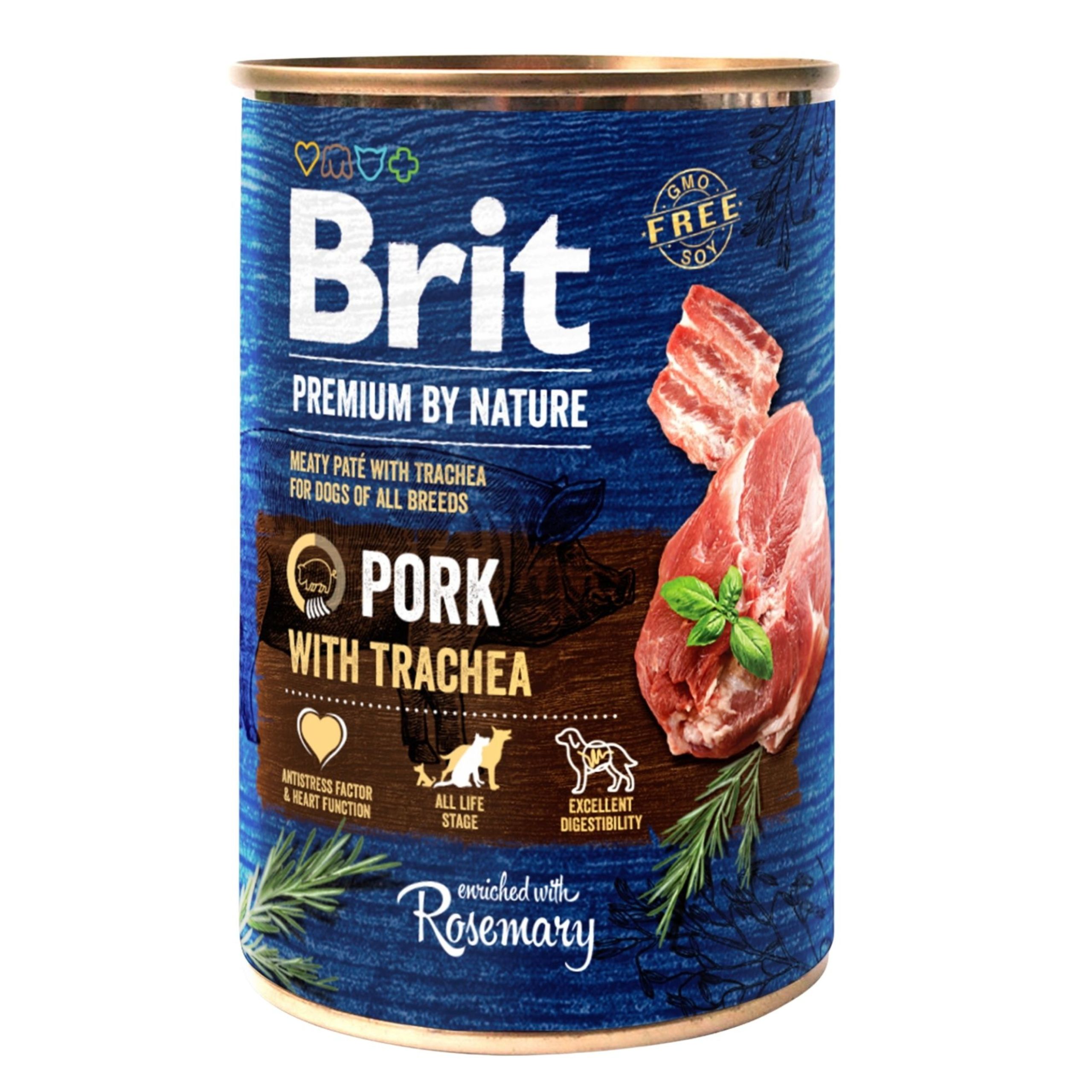 BRIT PREMIUM BY NATURE Pork&Trachea