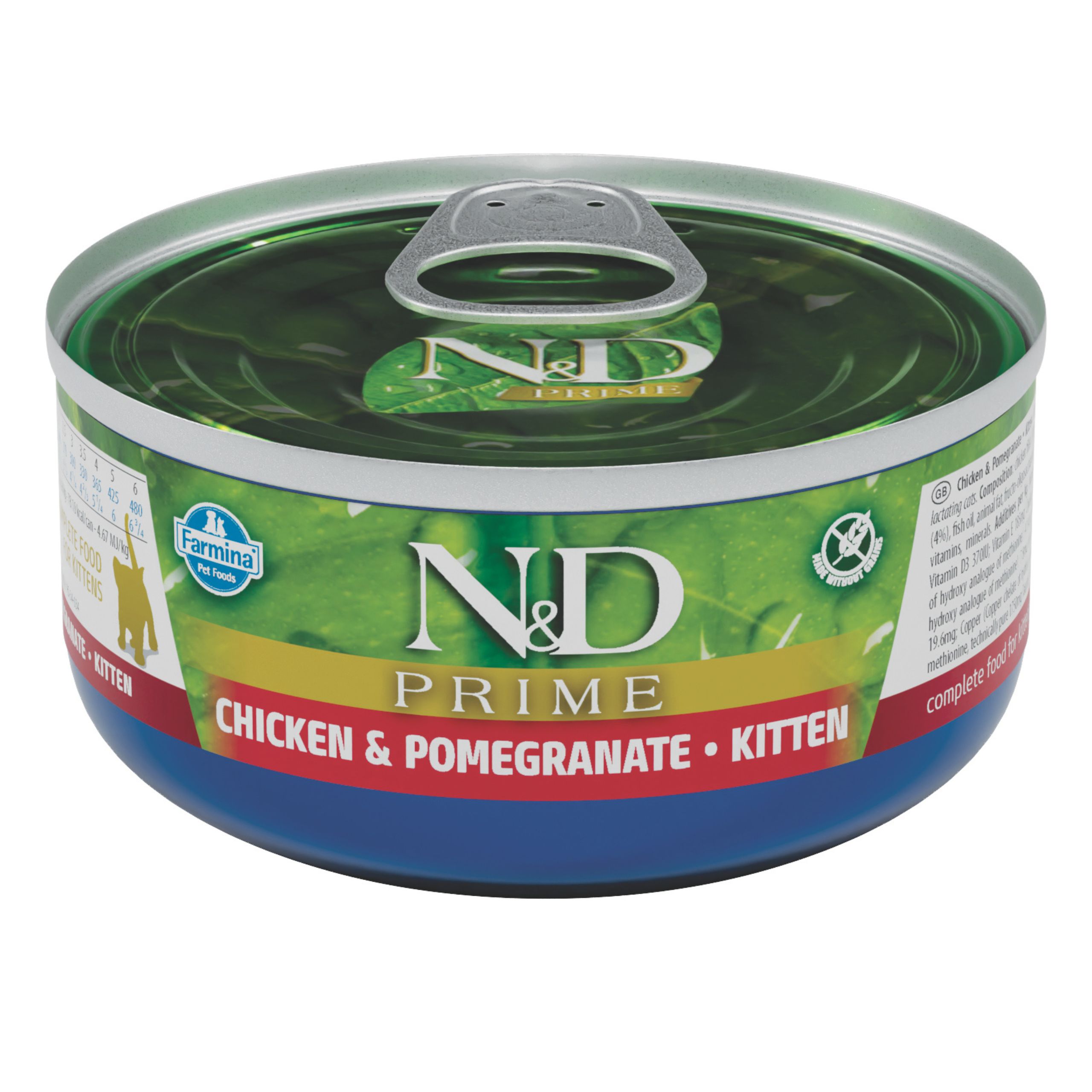FARMINA N&D Prime Kitten Chicken & Pomegranate 70g