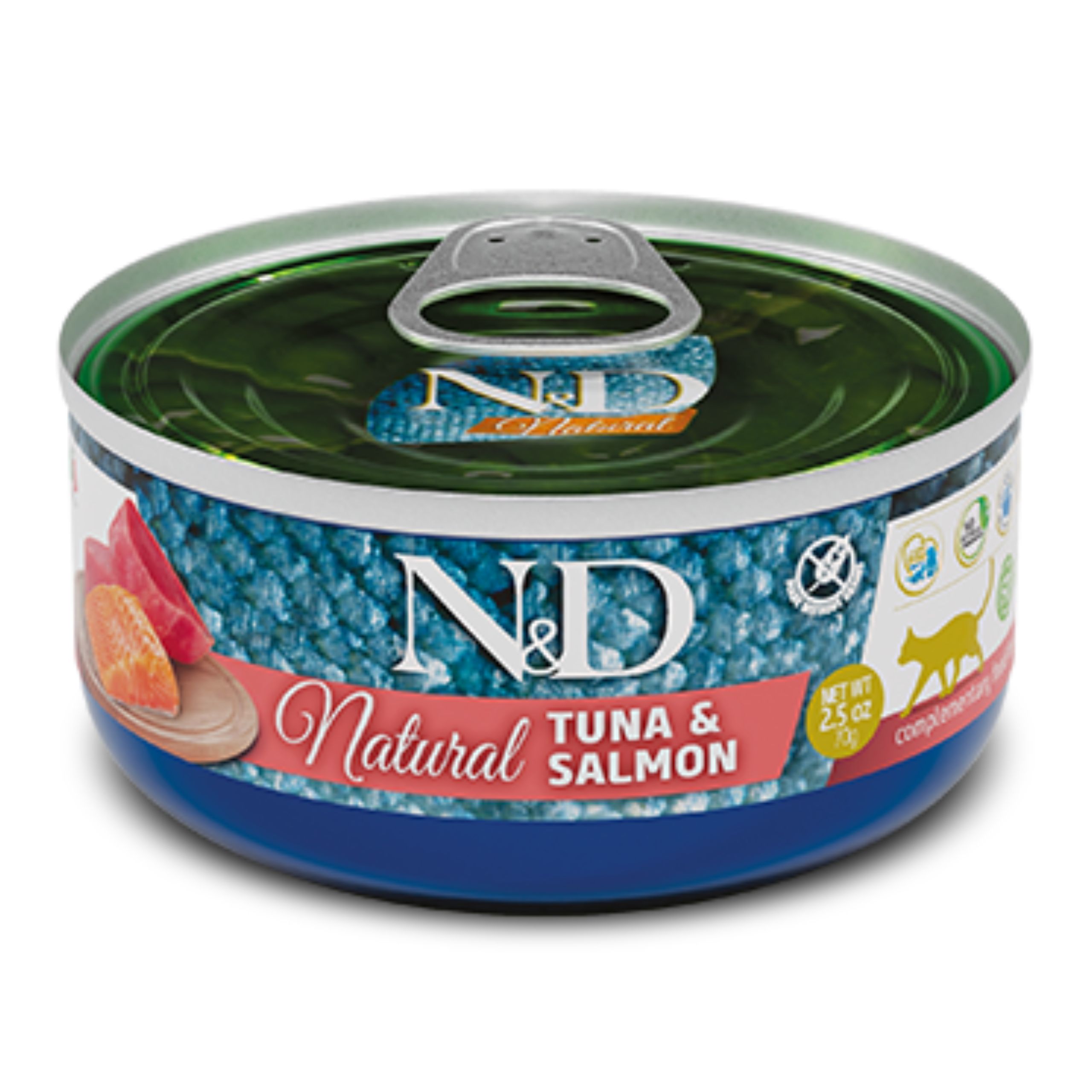 FARMINA N&D Natural Tuna&Salmon 140g