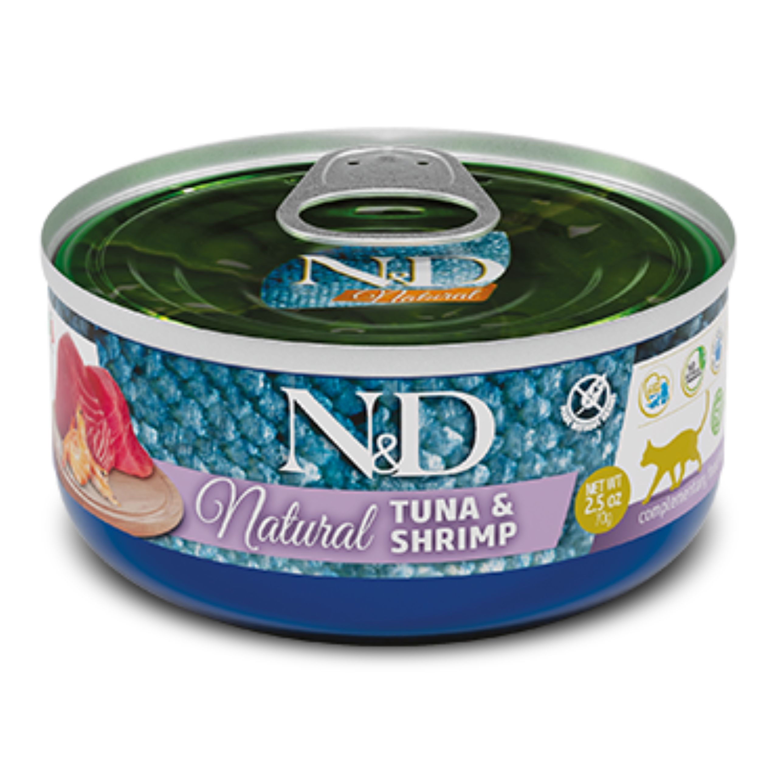 FARMINA N&D Natural Tuna&Shrimp 140g