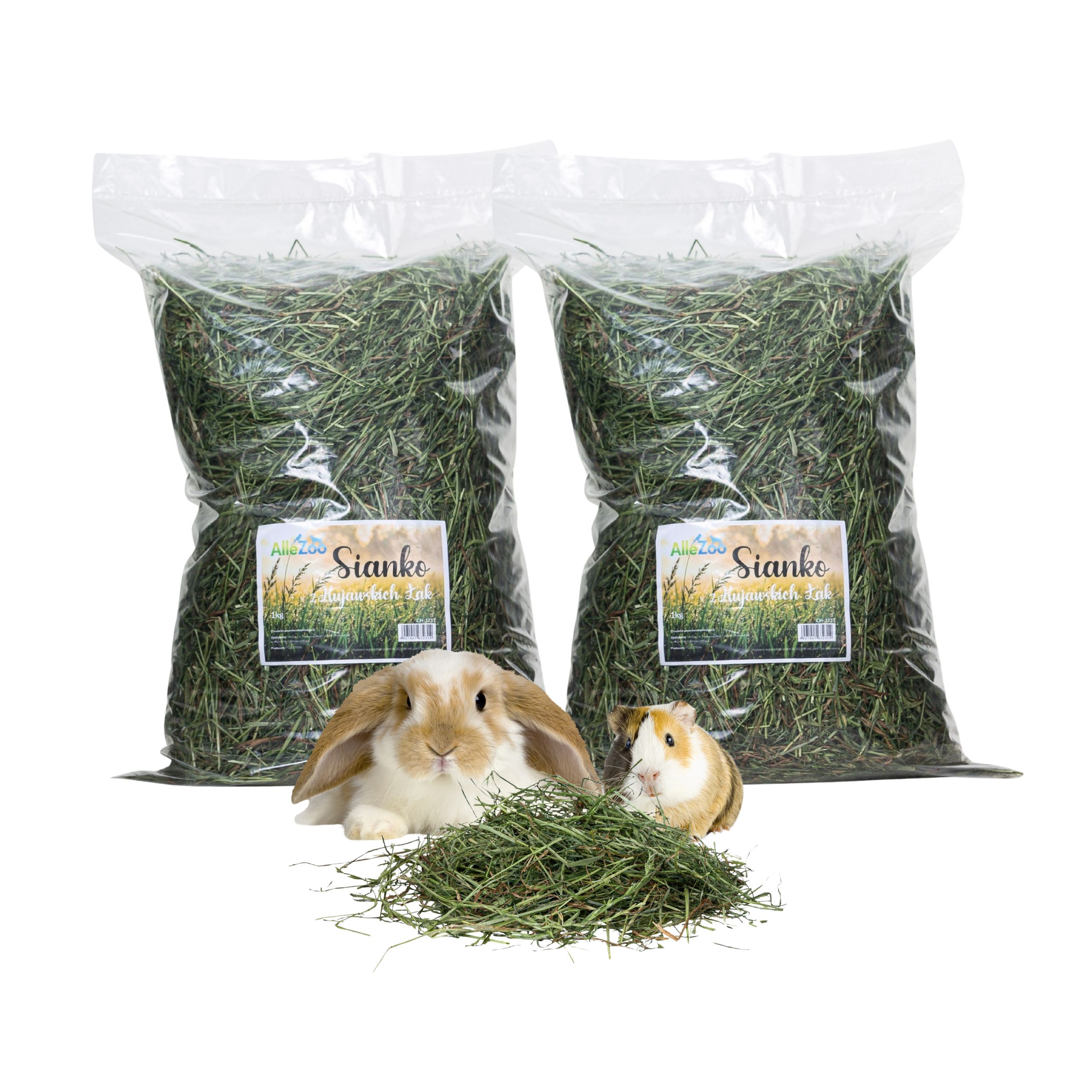 AlleZoo Sianko z kujawskich łąk 2x1kg
