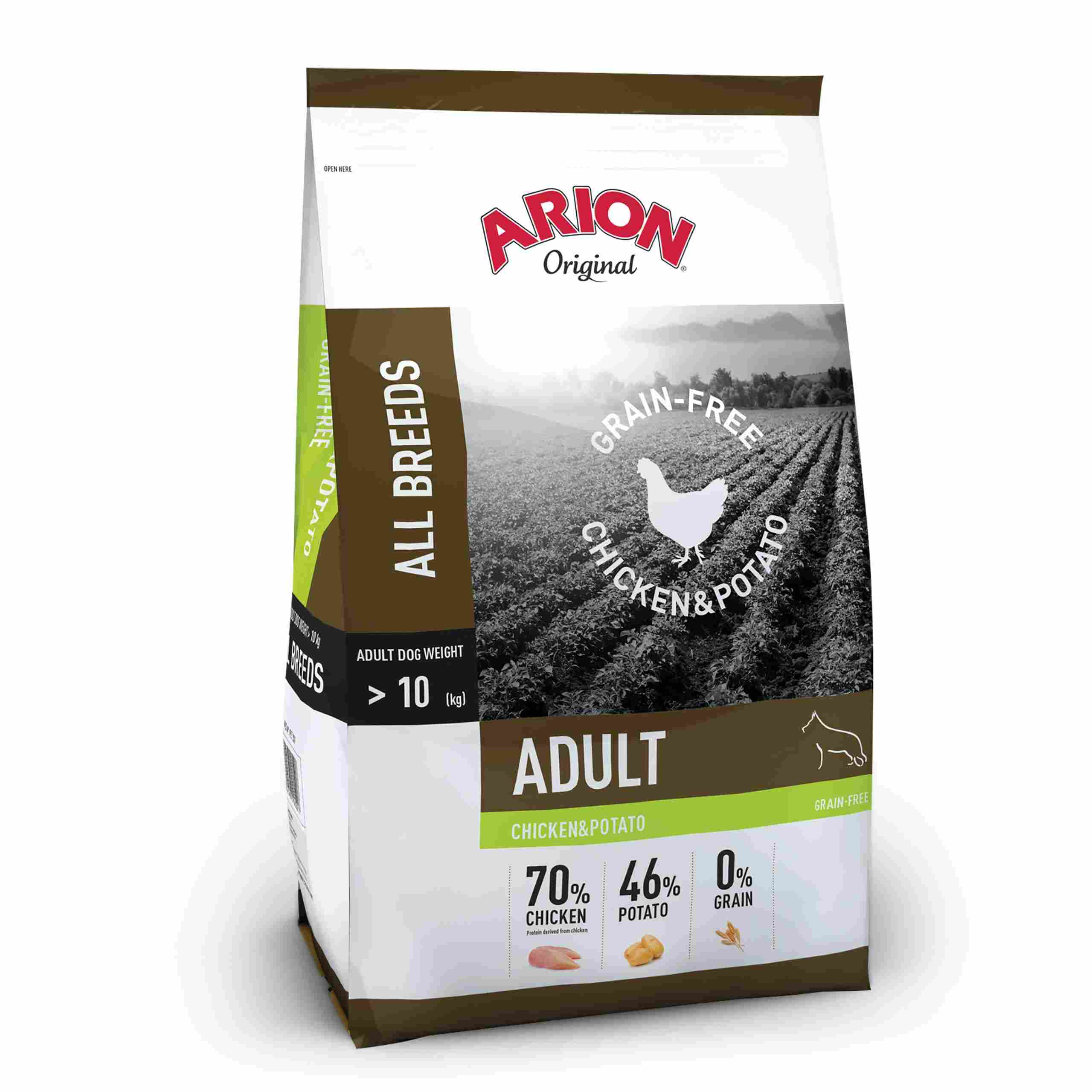 ARION Original Adult Grain Free CHICKEN&POTATO 12kg