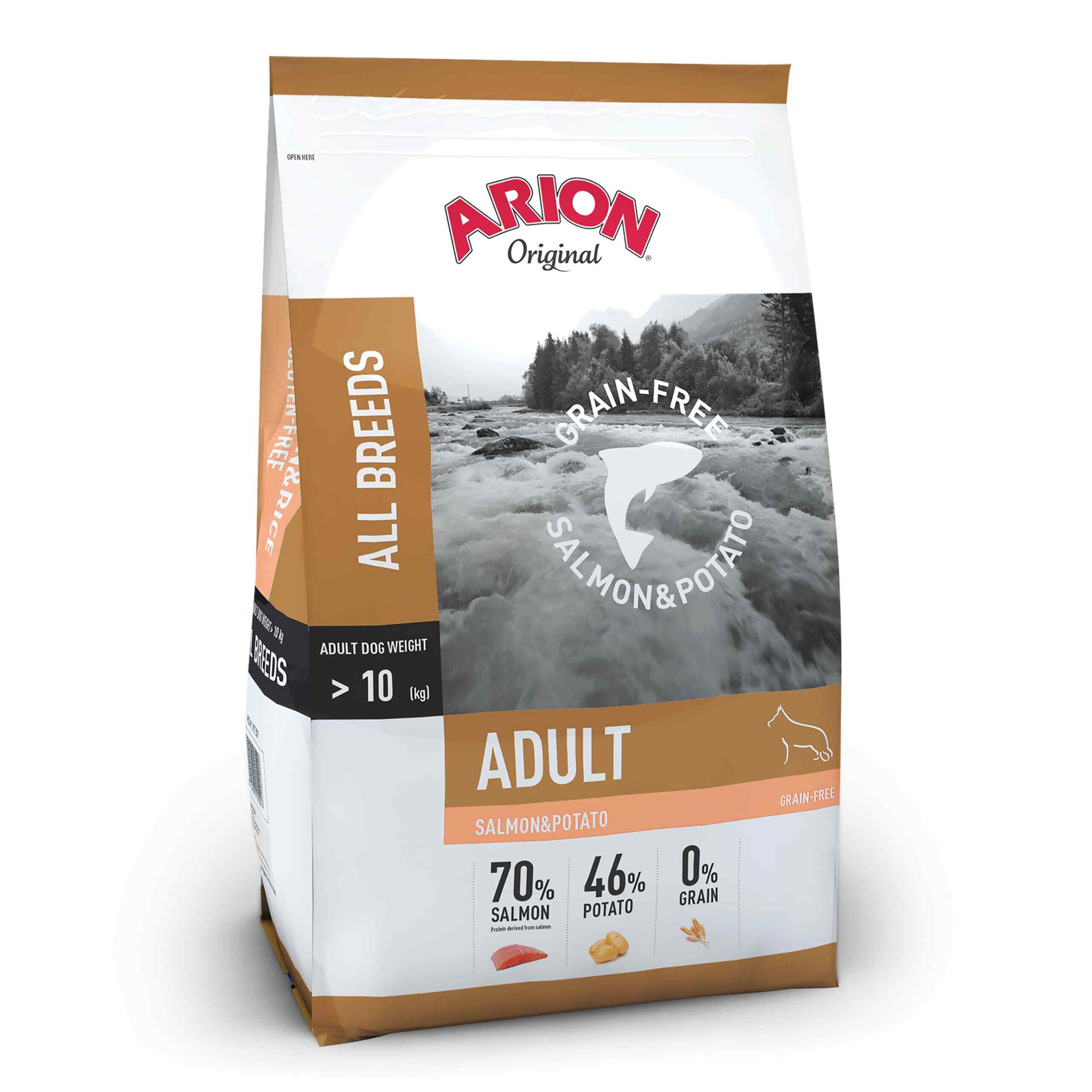 ARION Original Adult Grain Free SALMON&POTATO 12kg
