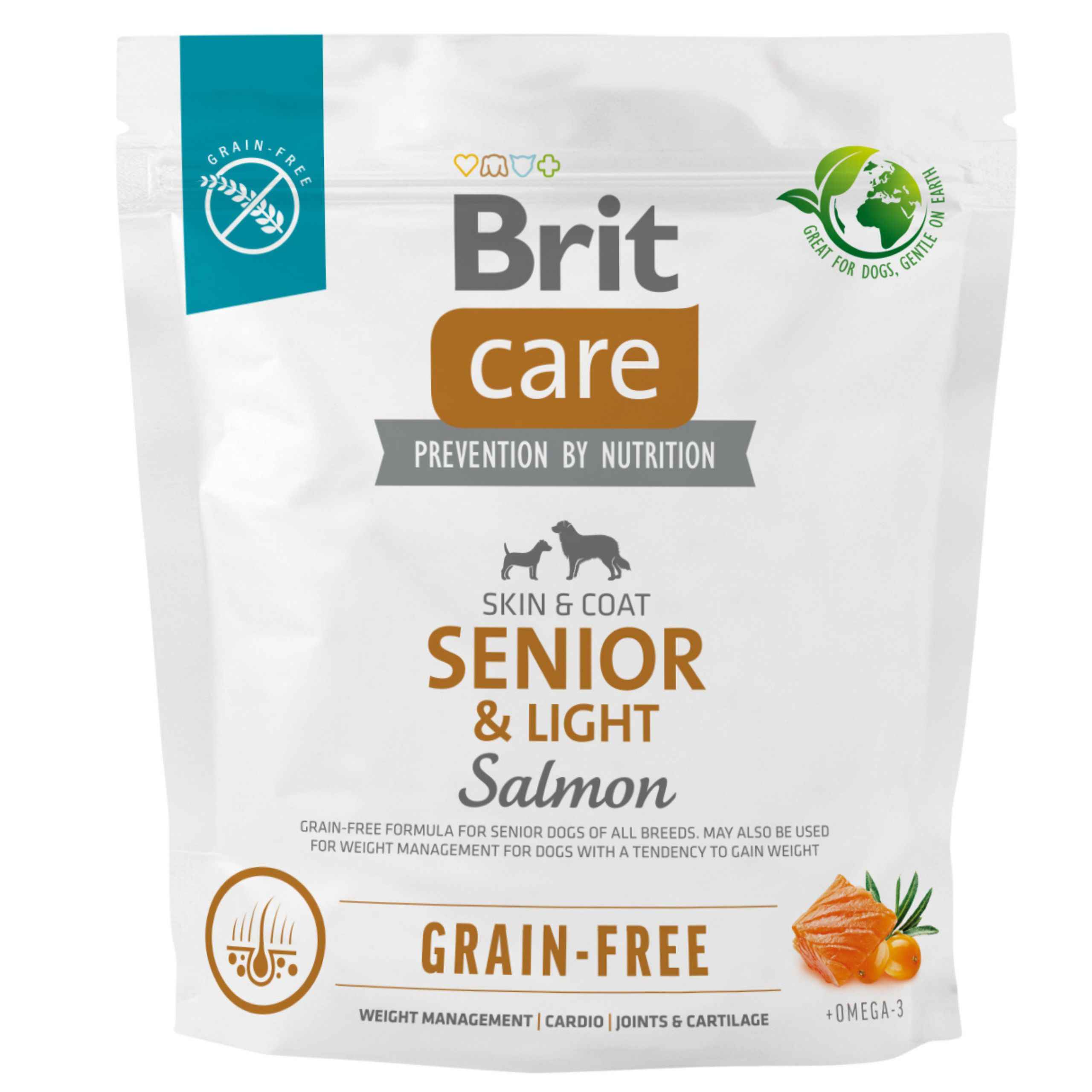 BRIT CARE Grain-Free Senior & Light Salmon