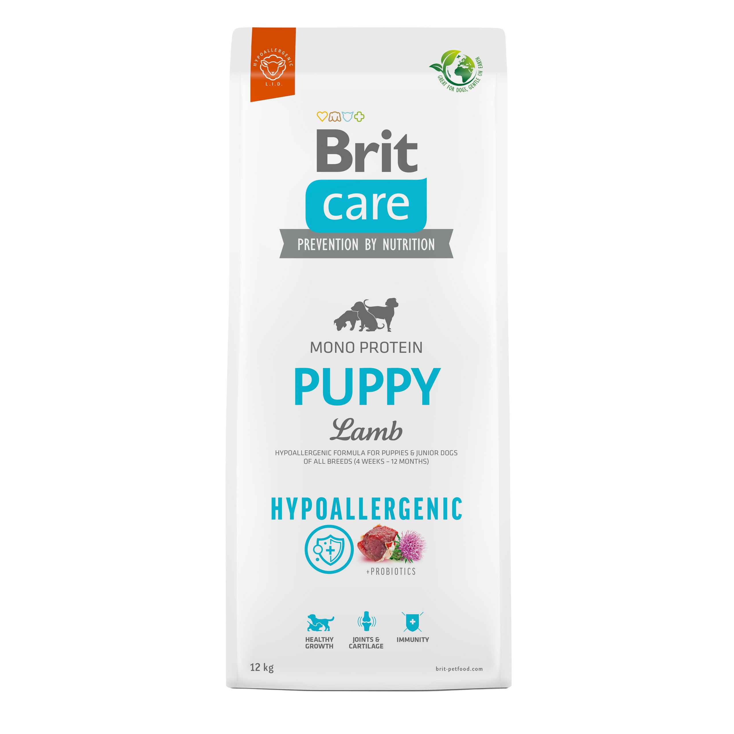 BRIT CARE Hypoallergenic Puppy Lamb