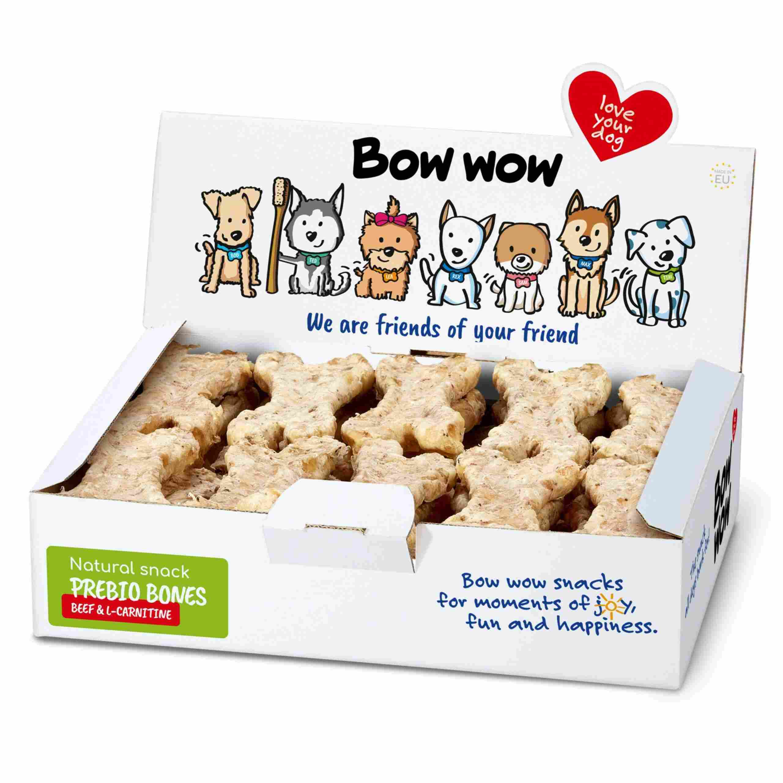 MIRA MAR Bow Wow Przysmak Kości z L-karnityną 30szt