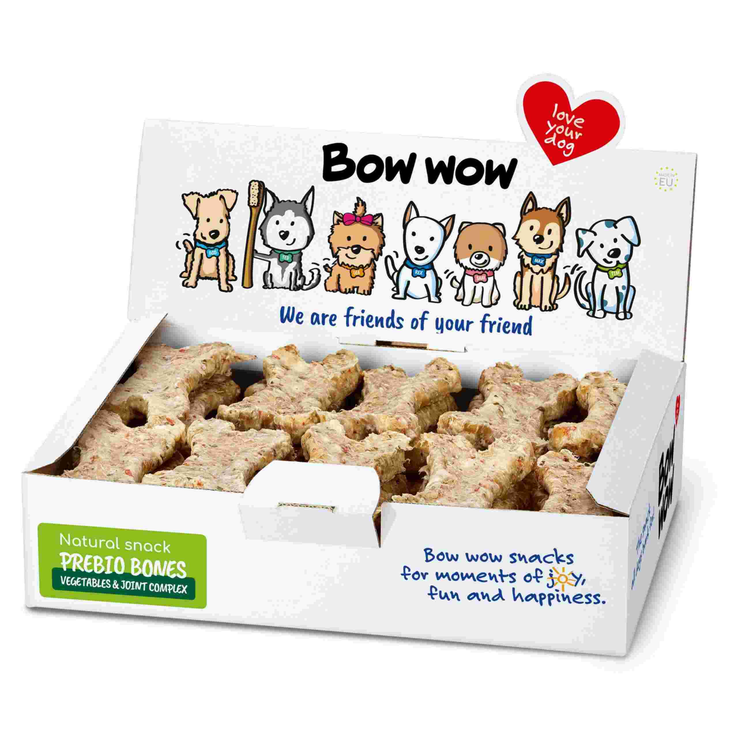Bow Wow Kości z glukozaminą 30szt
