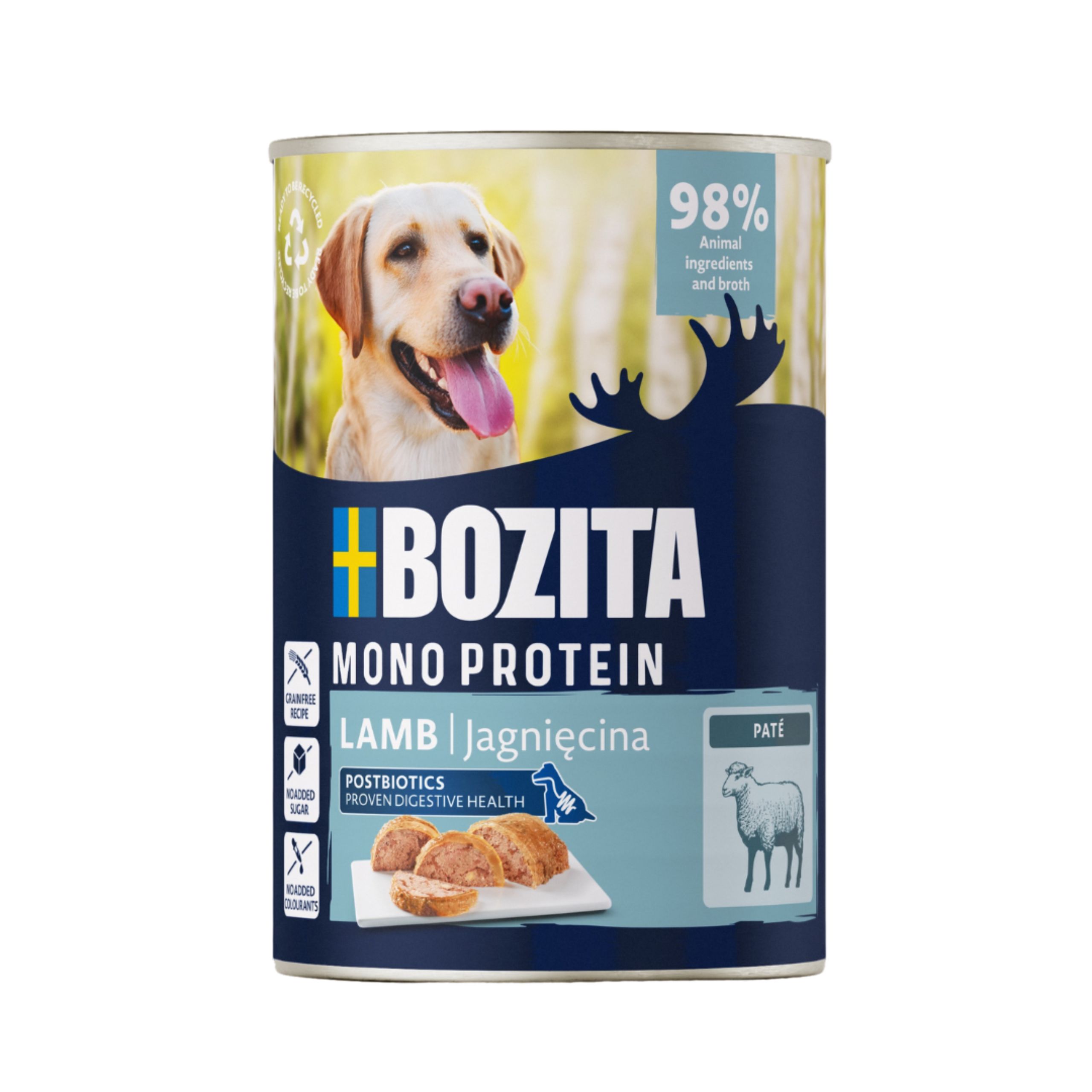 BOZITA Mono Jagnięcina 400g