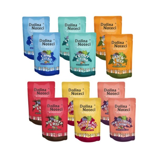 Dolina Noteci Superfood Mix Smaków Mokra Karma Dla Kota 12x85g