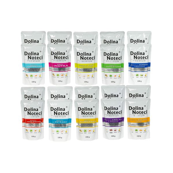 Dolina Noteci Premium Adult Pakiet MIX smaków 20x150g