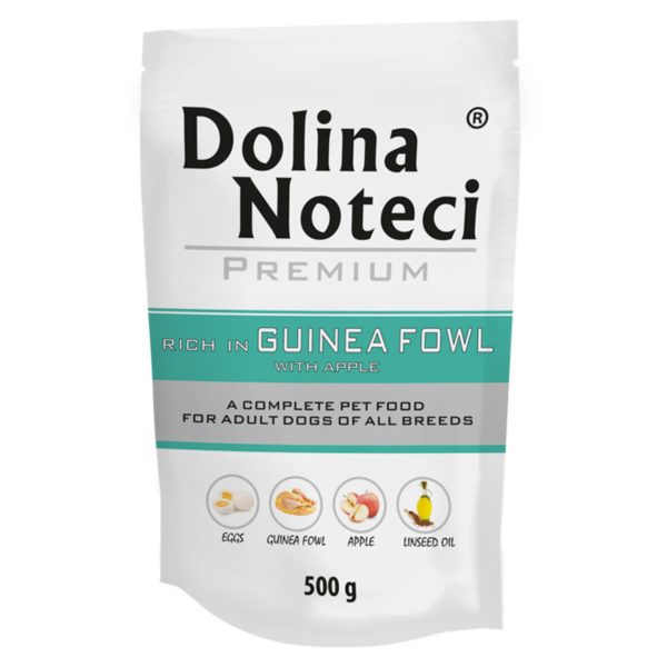 Dolina Noteci Premium ADULT saszetka z PERLICZKĄ I JABŁKIEM 500g