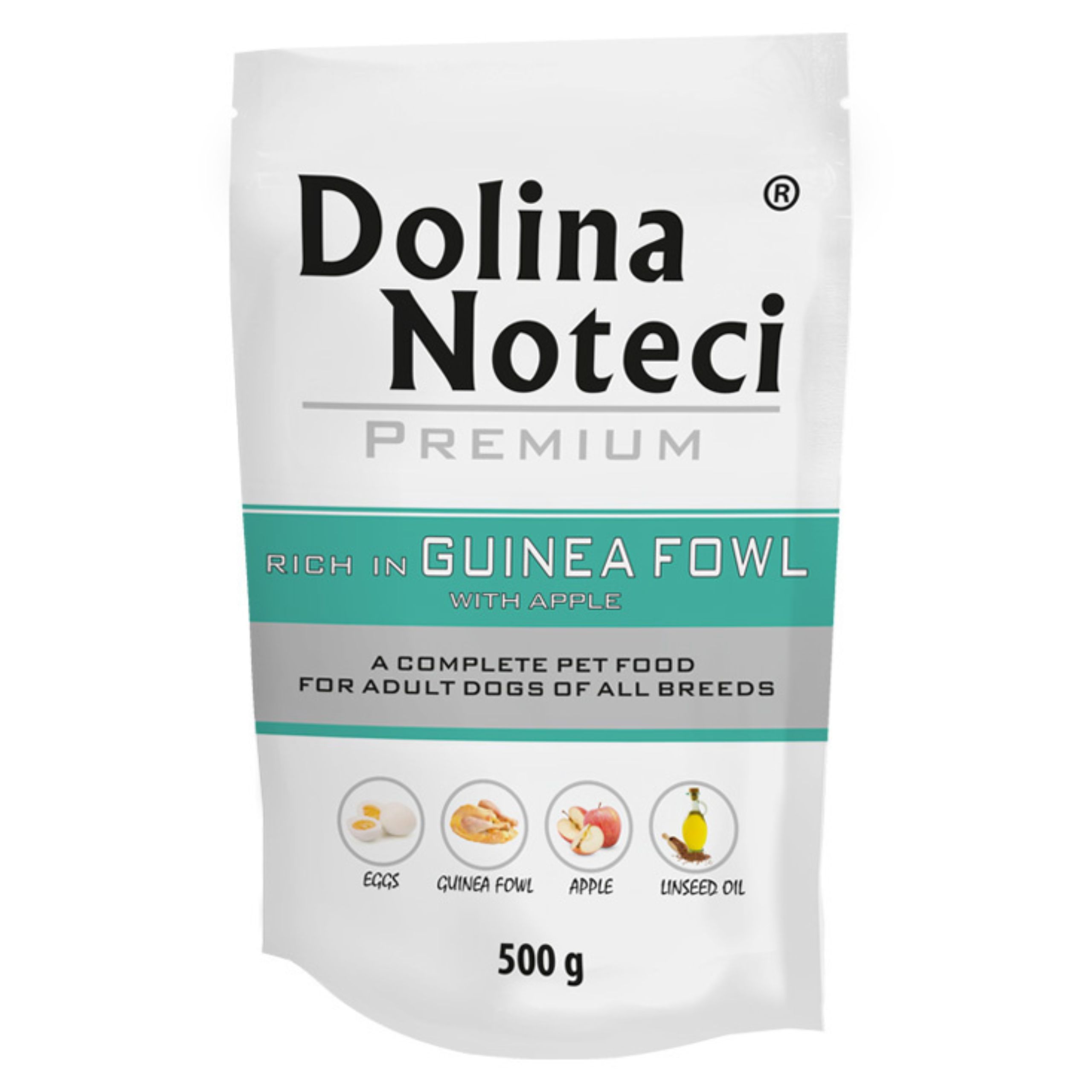 Dolina Noteci Premium ADULT saszetka z PERLICZKĄ I JABŁKIEM 500g