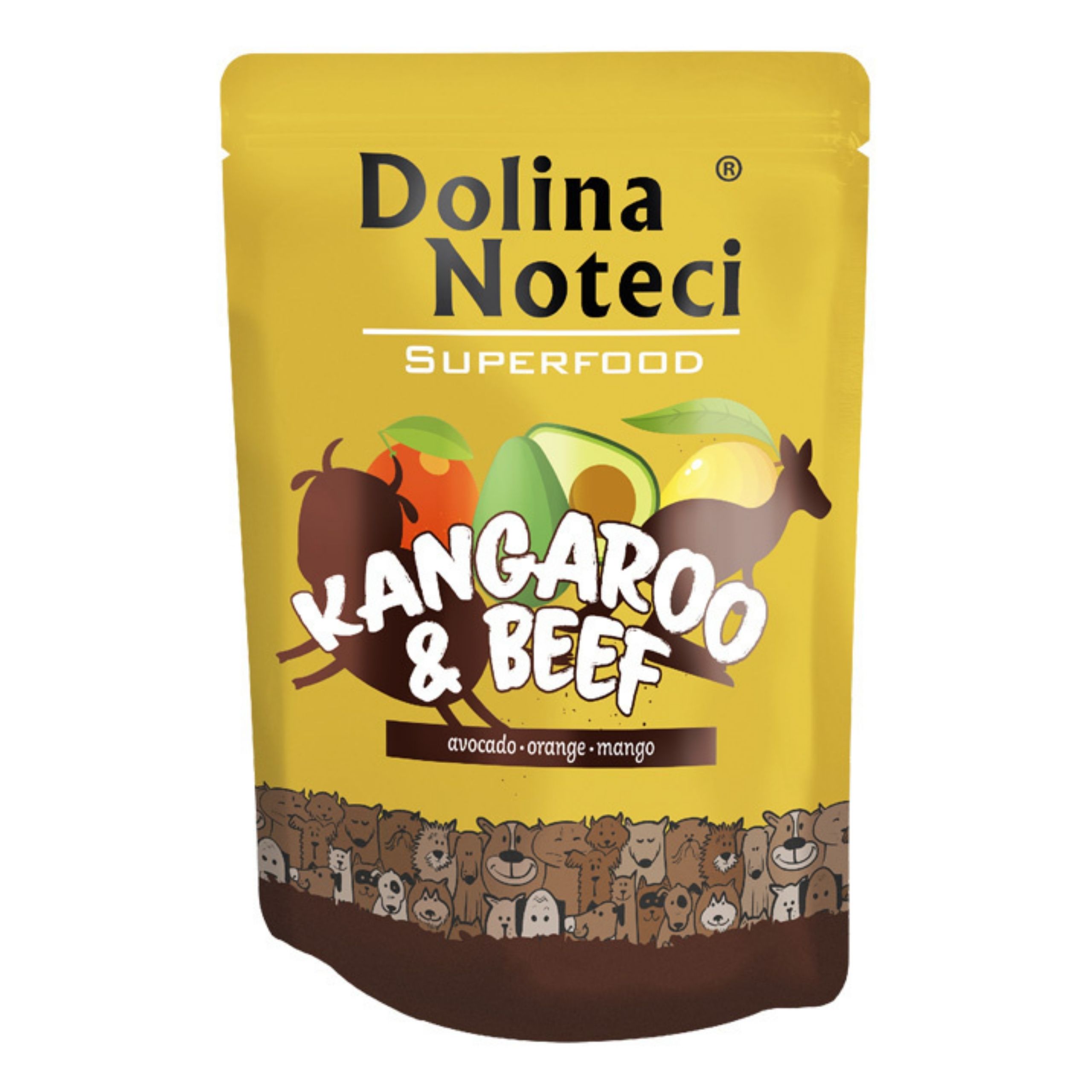 Dolina Noteci Superfood ADULT z KANGUREM i WOŁOWINĄ 300g
