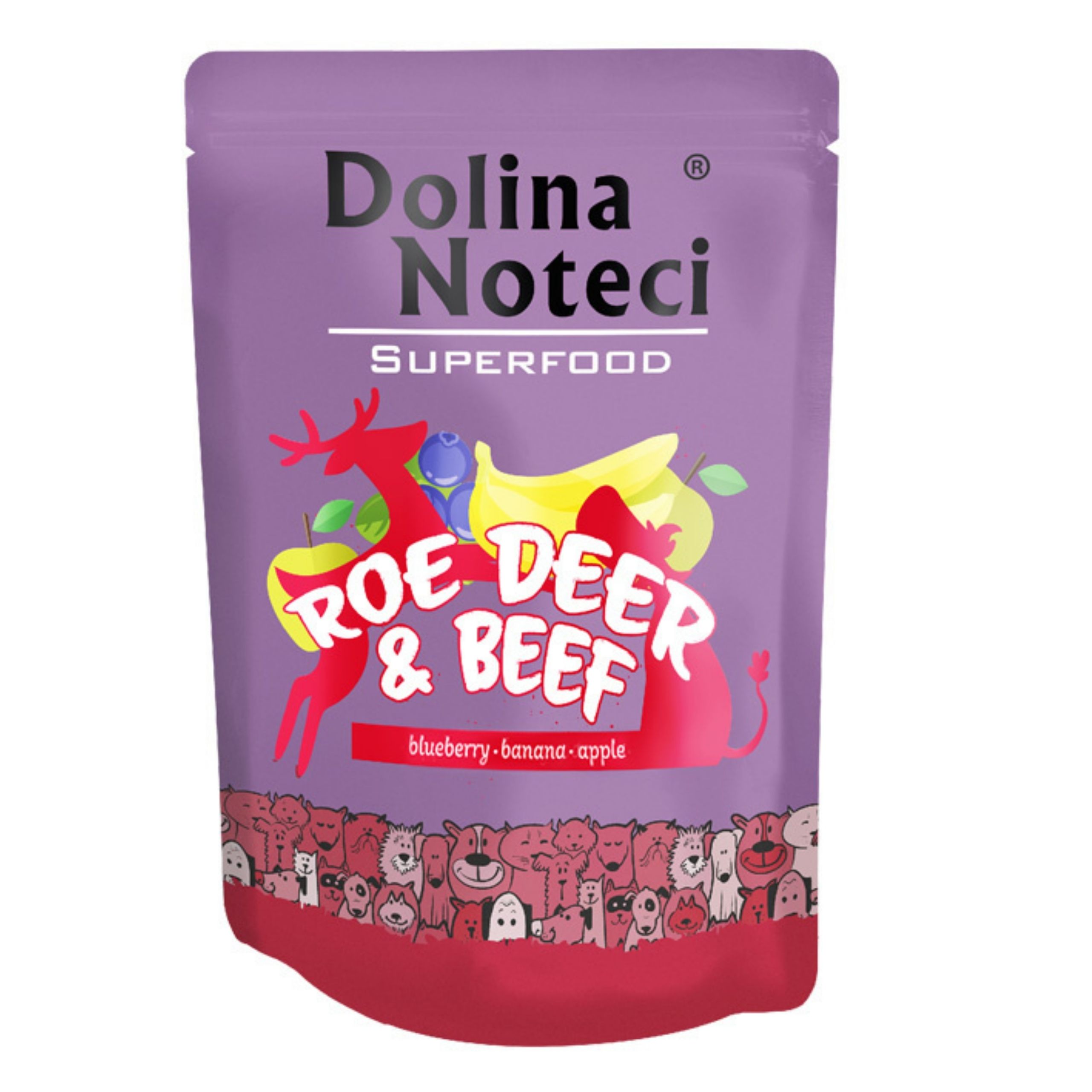 Dolina Noteci Superfood ADULT z SARNĄ i WOŁOWINĄ 300g