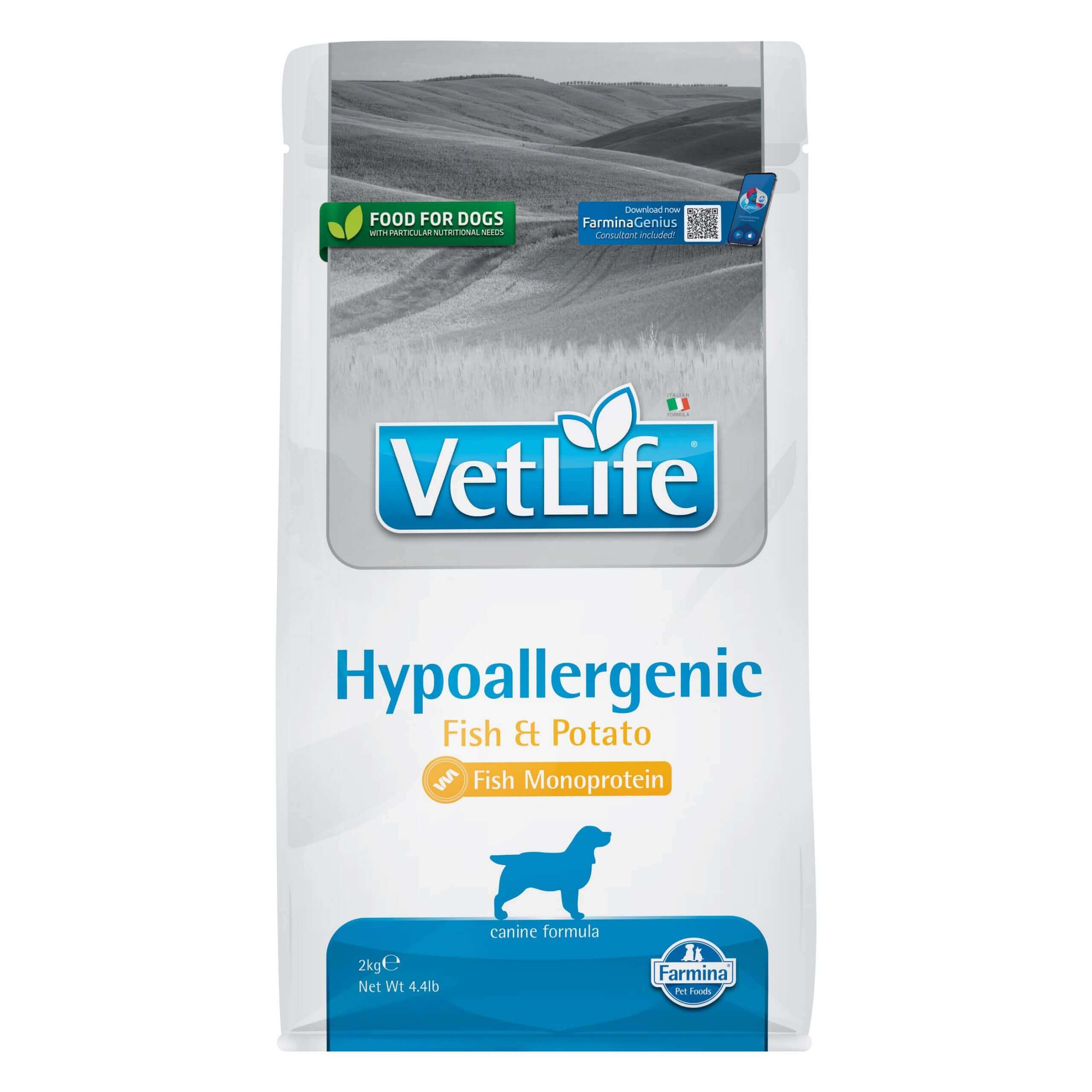 FARMINA VET LIFE Hypoallergenic Fish with Potato
