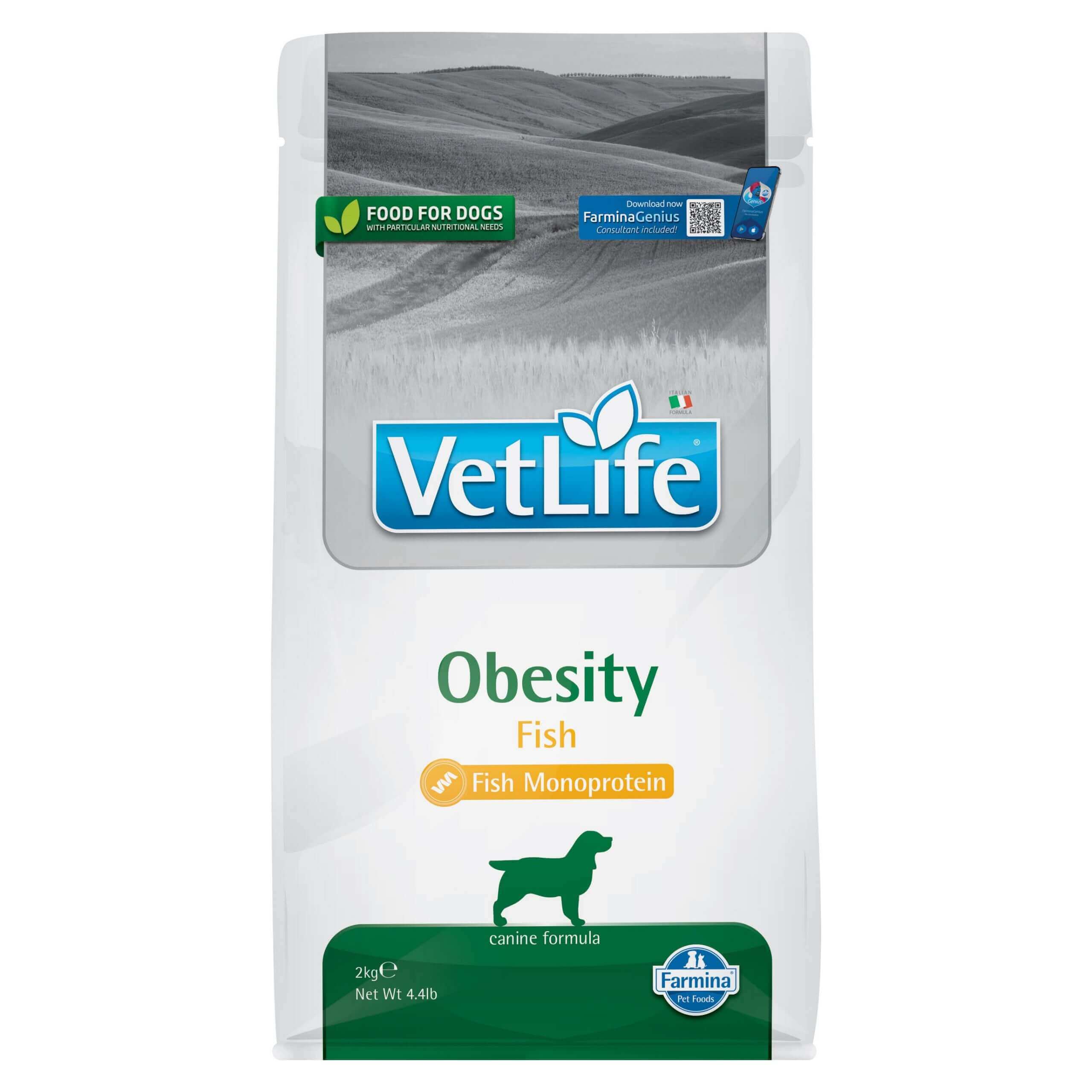 FARMINA VET LIFE Obesity Fish 2kg